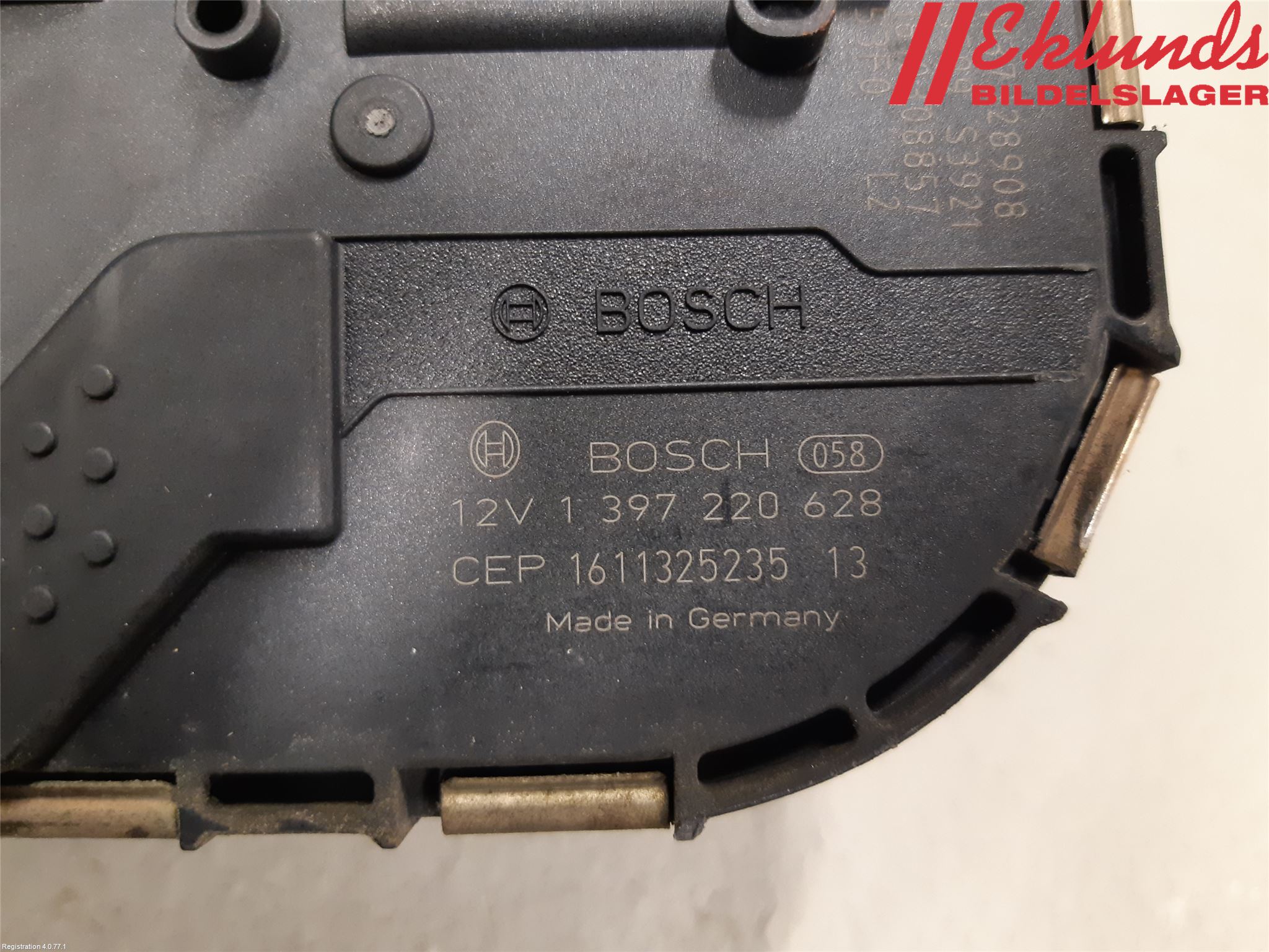 Volvo V60 14-18 Torkarmotor Vindruta