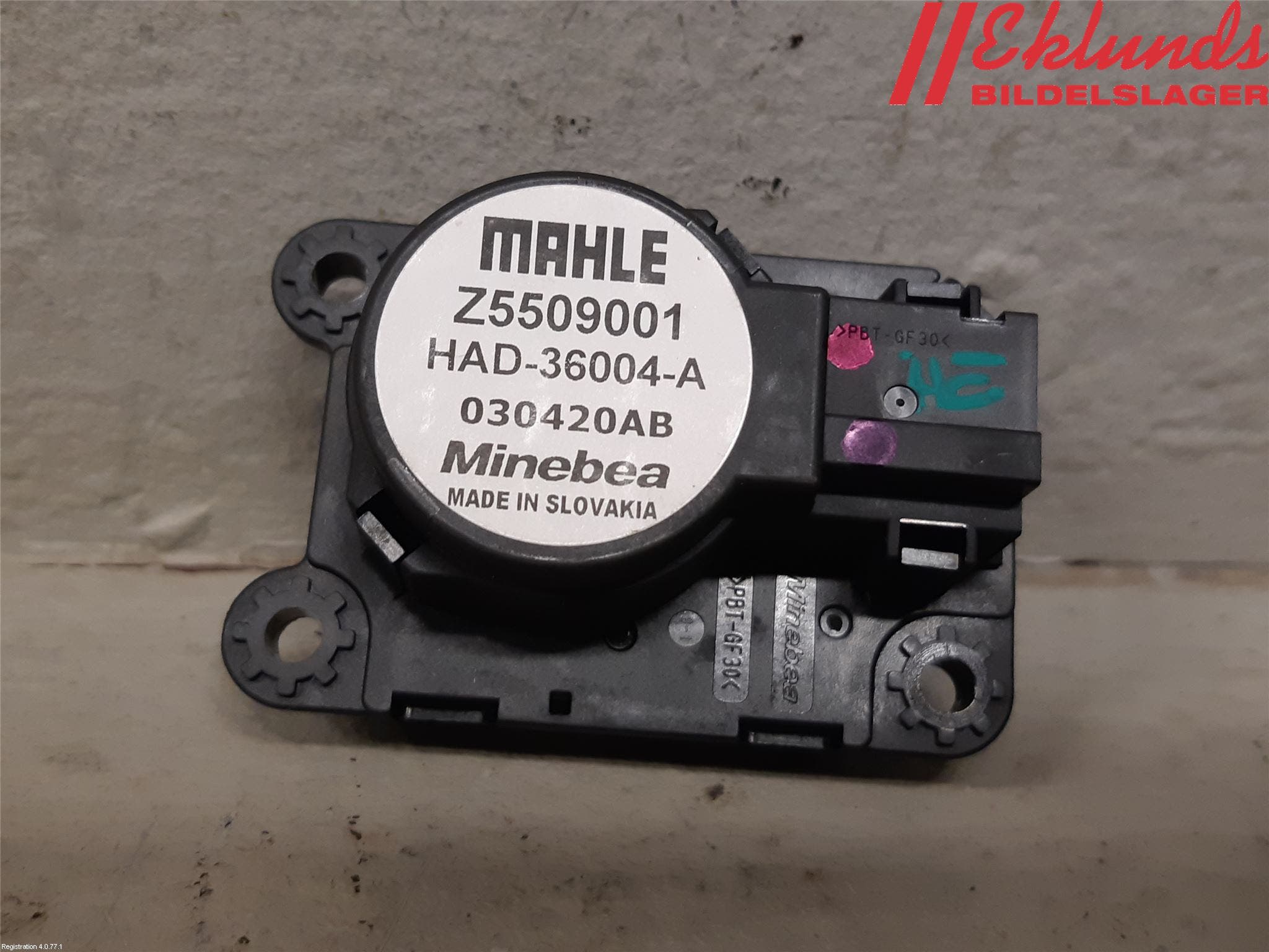 Citroen C3 AIRCROSS 18-23 Ac Reglermotor