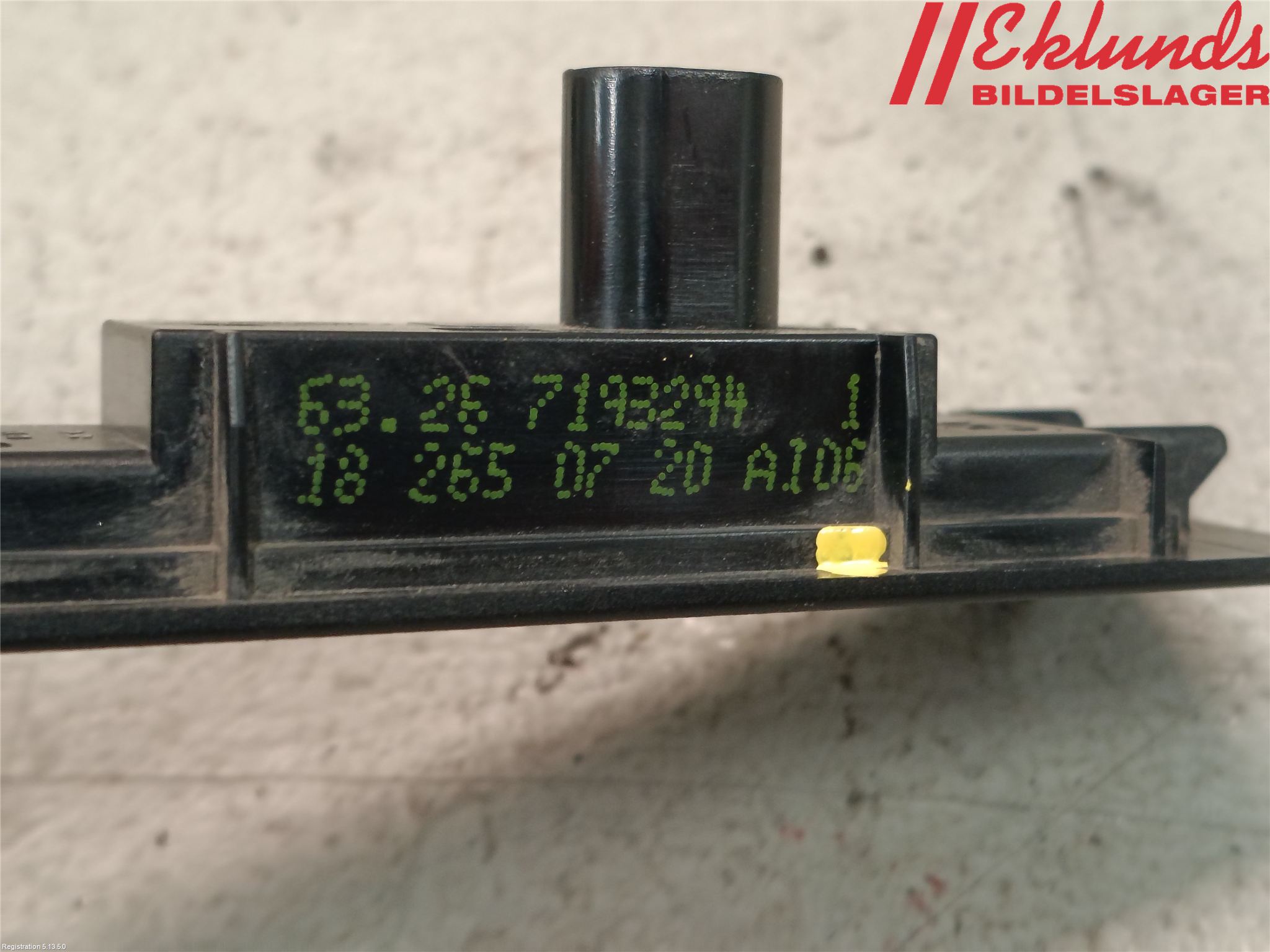 BMW 1 F20/F21 11-19 Skylt Belysning