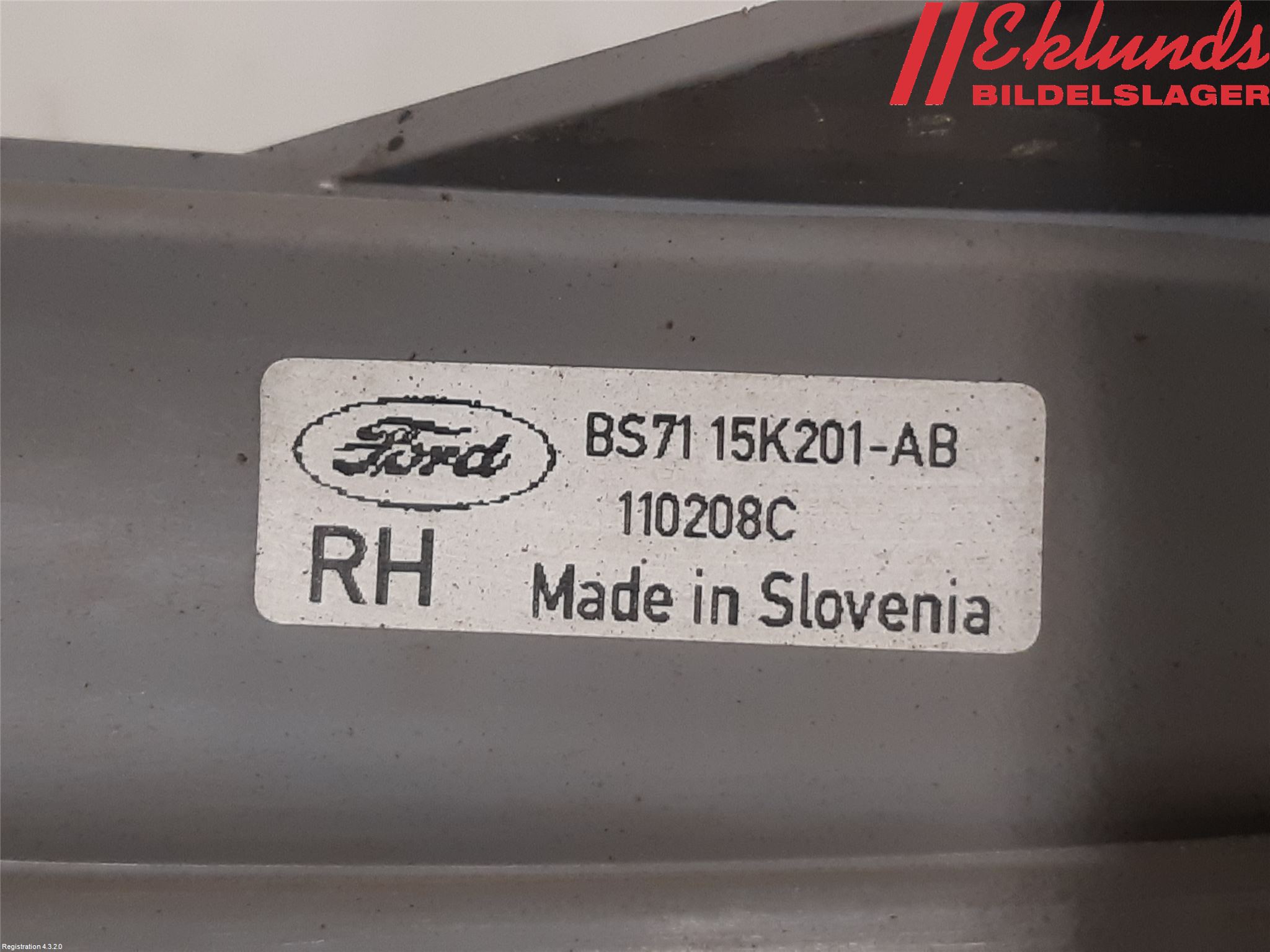 Ford MONDEO 07-15 Dimljus-Varselljus Fram