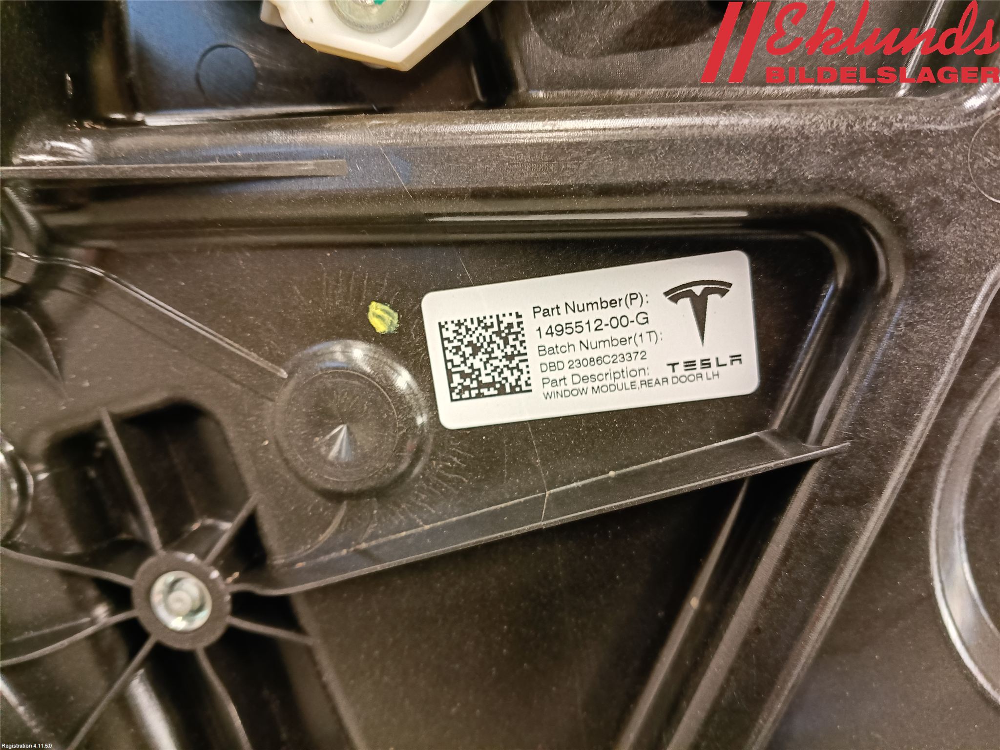 Tesla MODEL Y 21- Fönsterhiss El Kompl