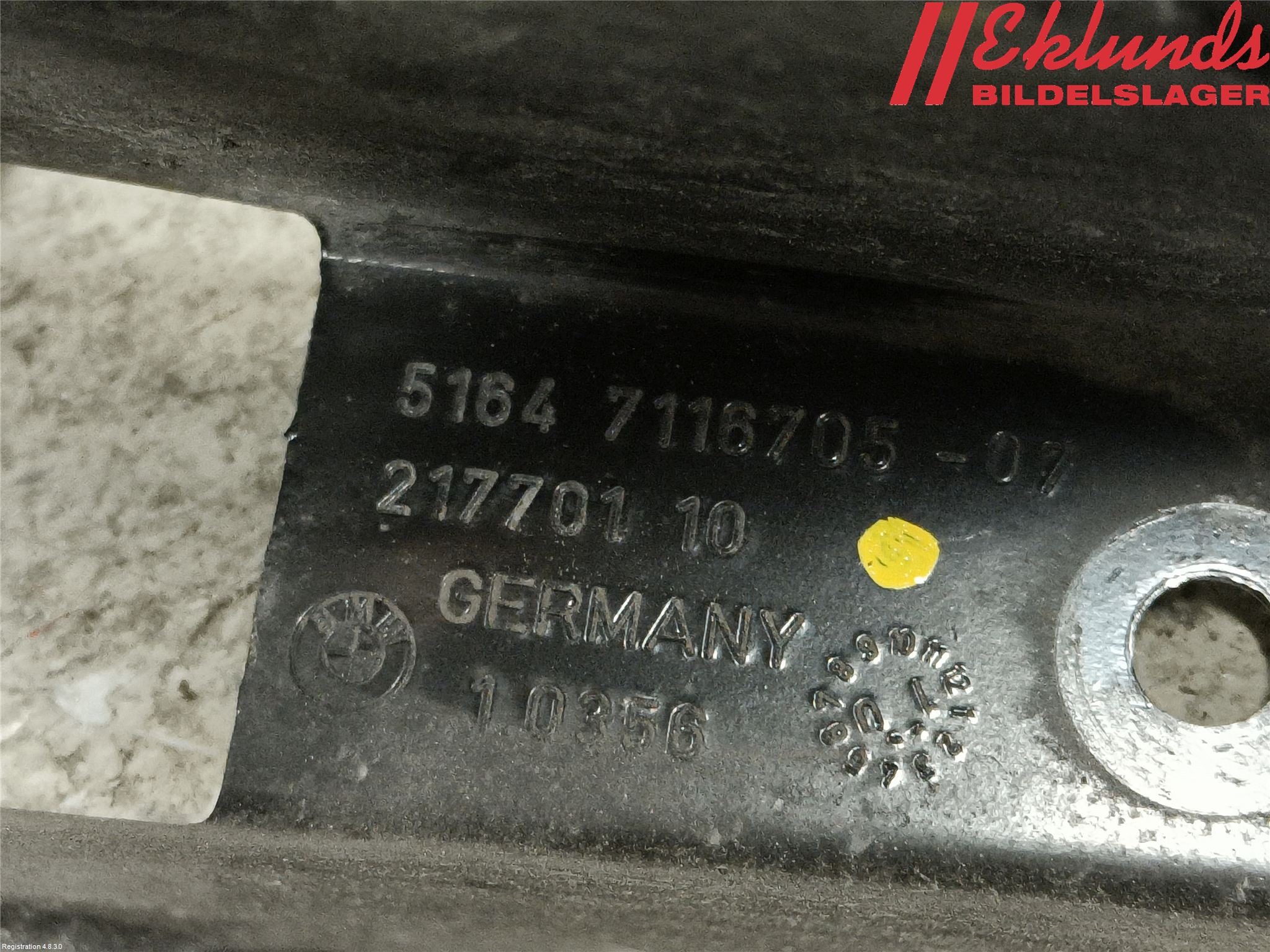 BMW 3 E90/91 SED/TOU 05-12 Huvlås