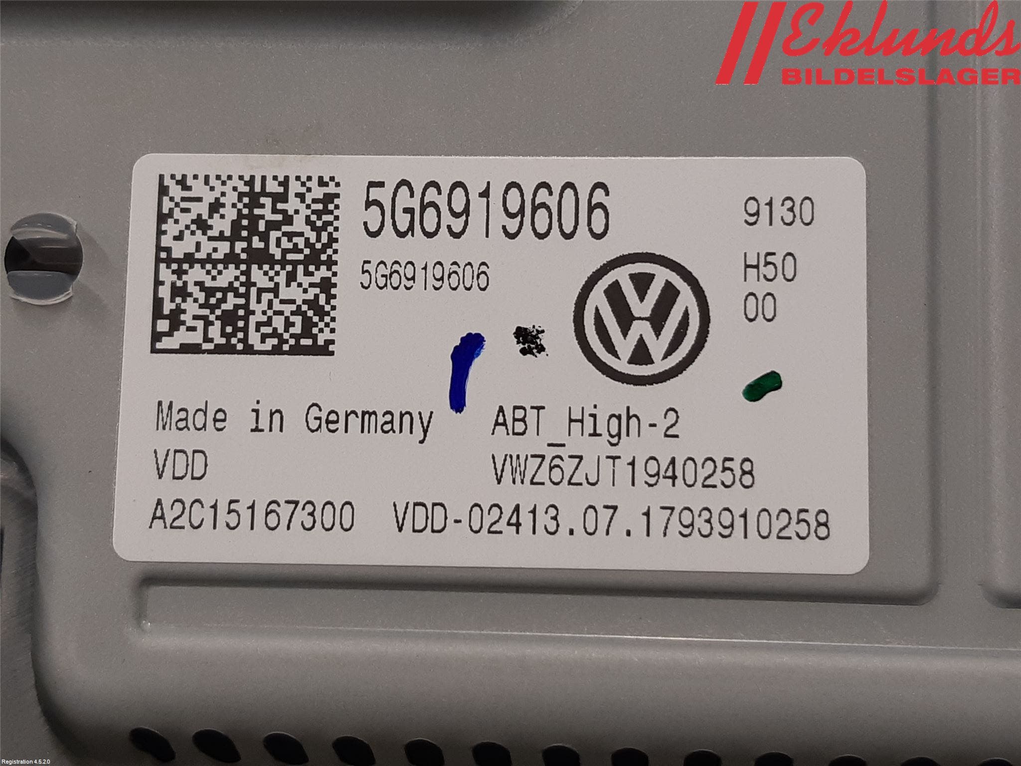 Volkswagen VW ARTEON 17- Cd Radio - Multimediapanel