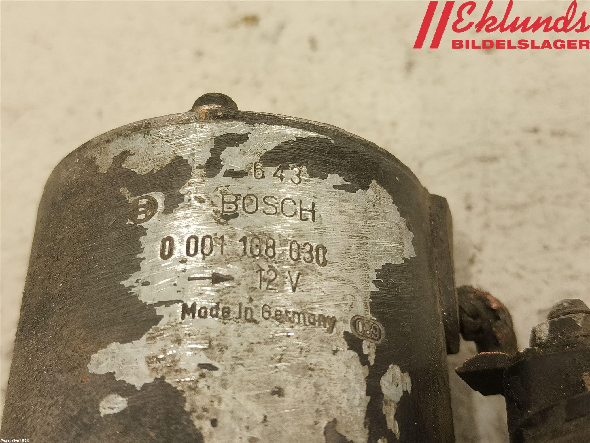 Volvo 740 84-87 Startmotor