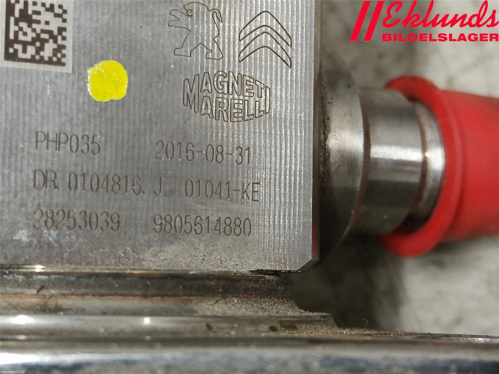 Peugeot 308 14-21 Bränslepump Mek