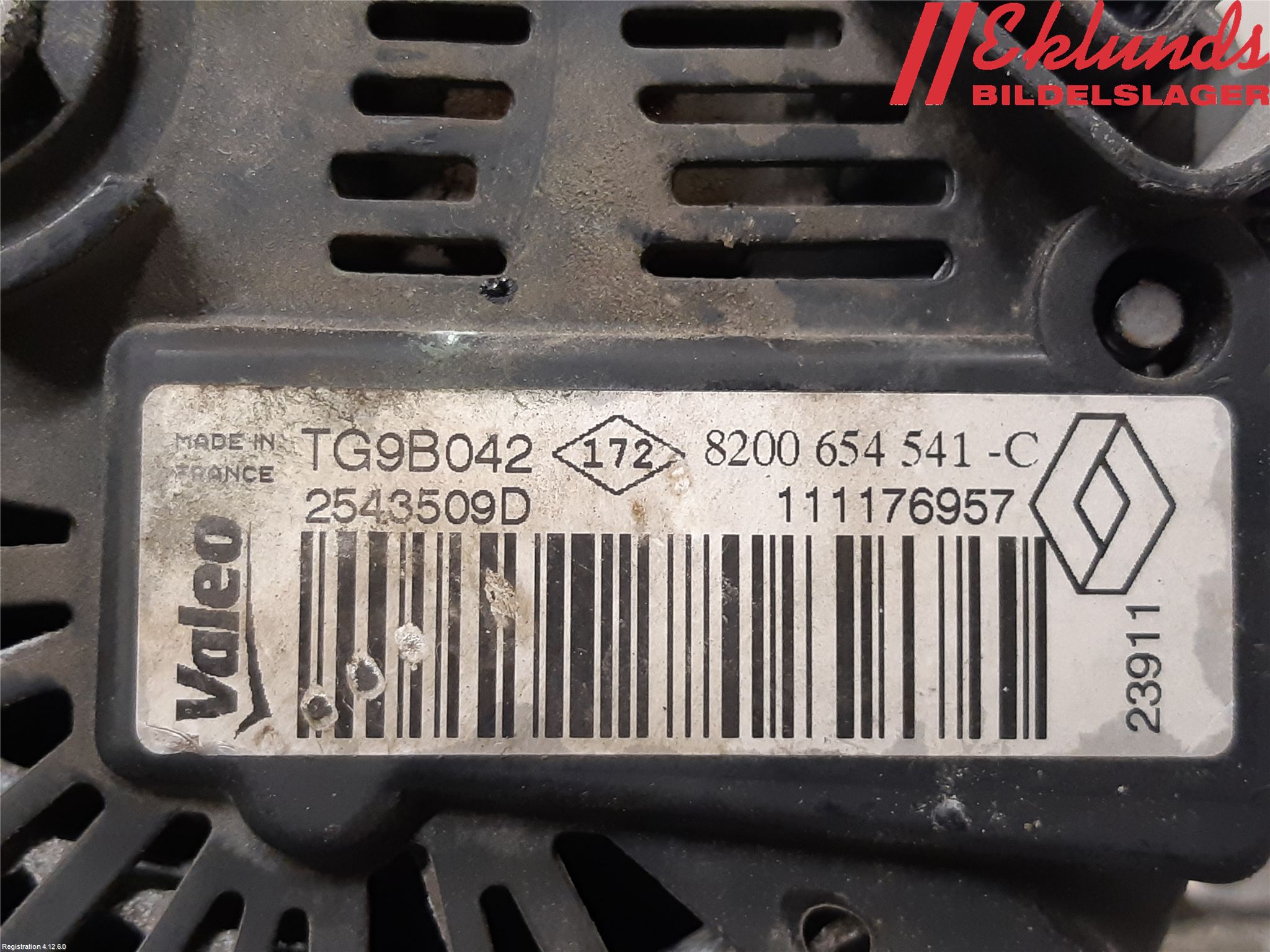 Renault CLIO III  09-12 Generator