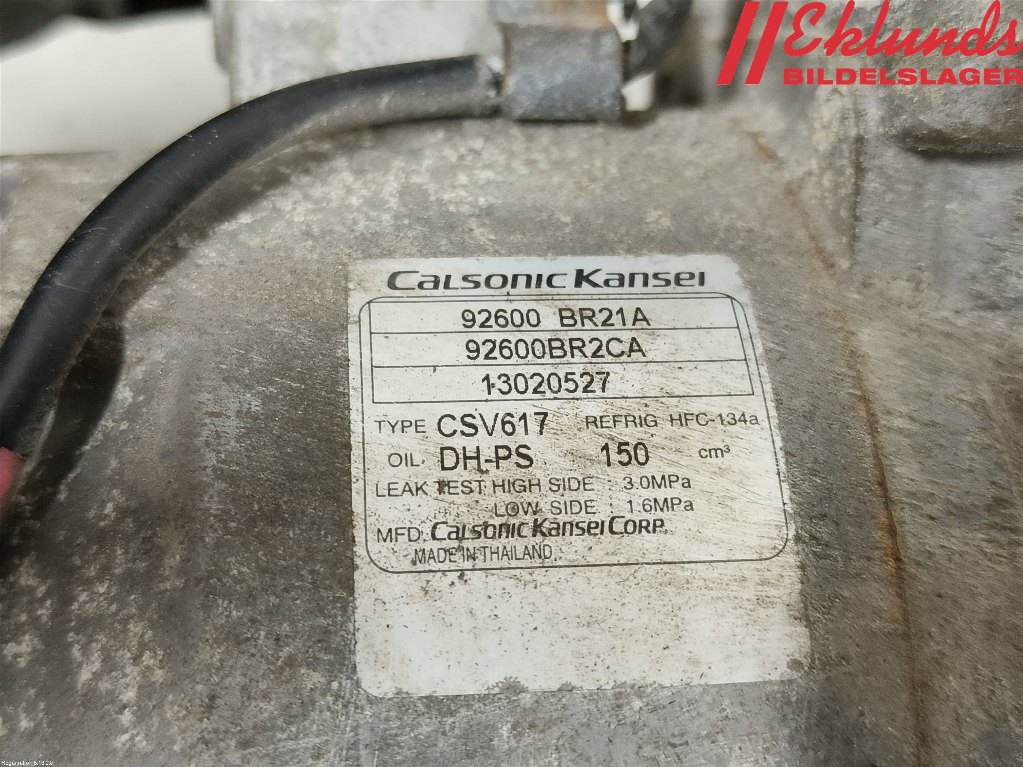 Nissan QASHQAI+2  10-14 Ac Kompressor