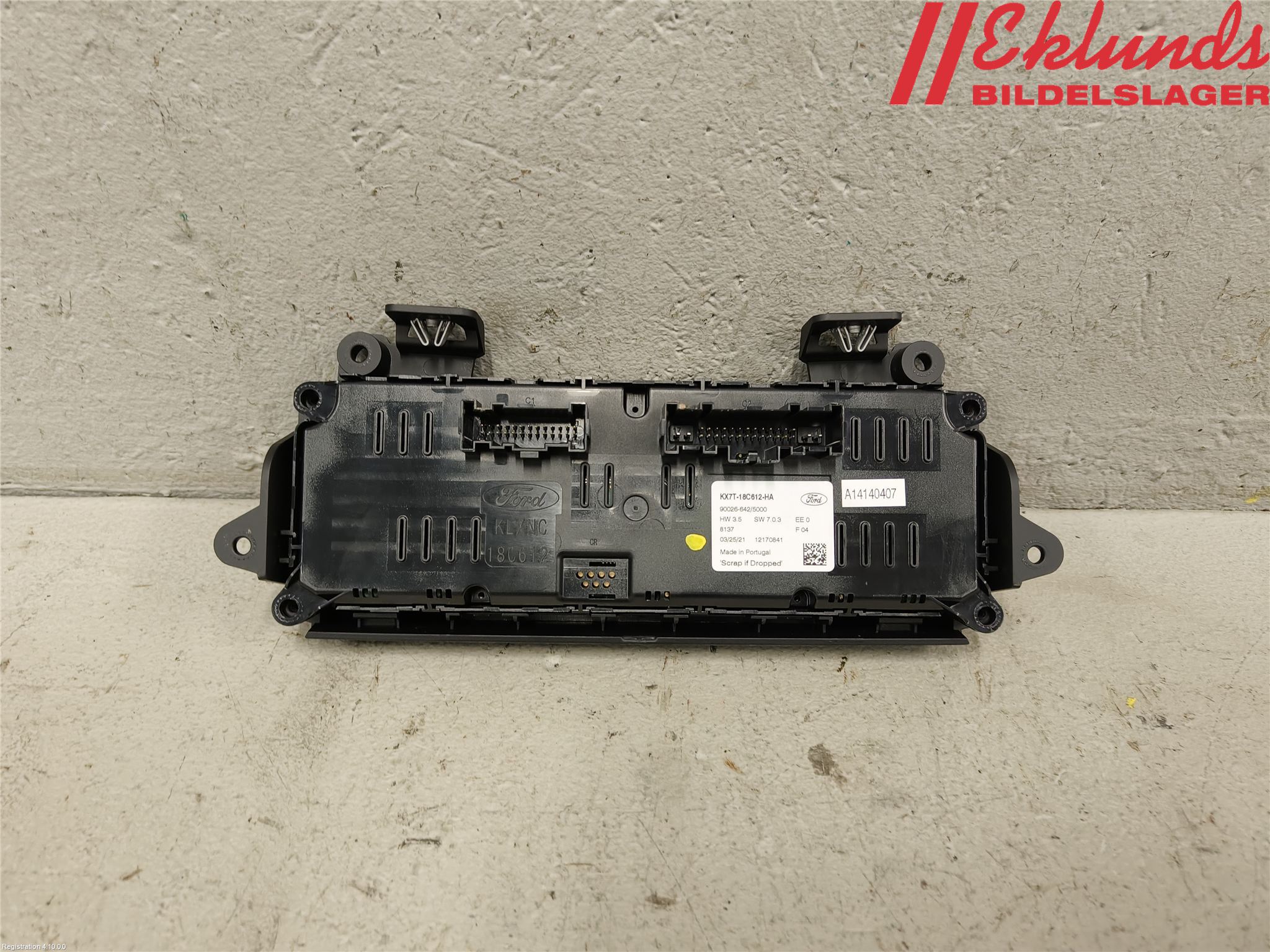 Ford FOCUS 19- Ac Styrenhet Ac Manöveren