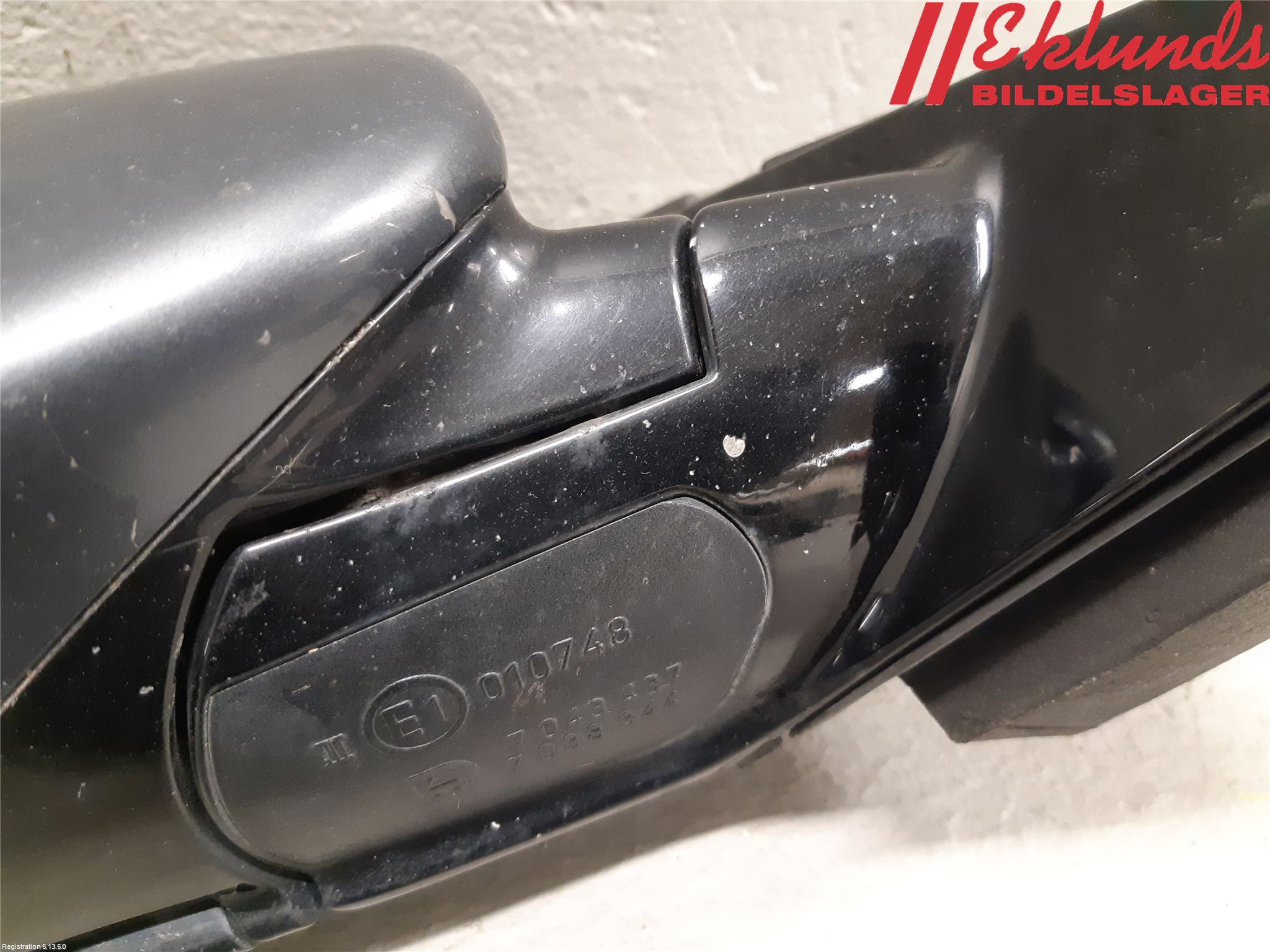 BMW 5 E60/61 Sed/Tou 02-10 Spegel Yttre El Hö