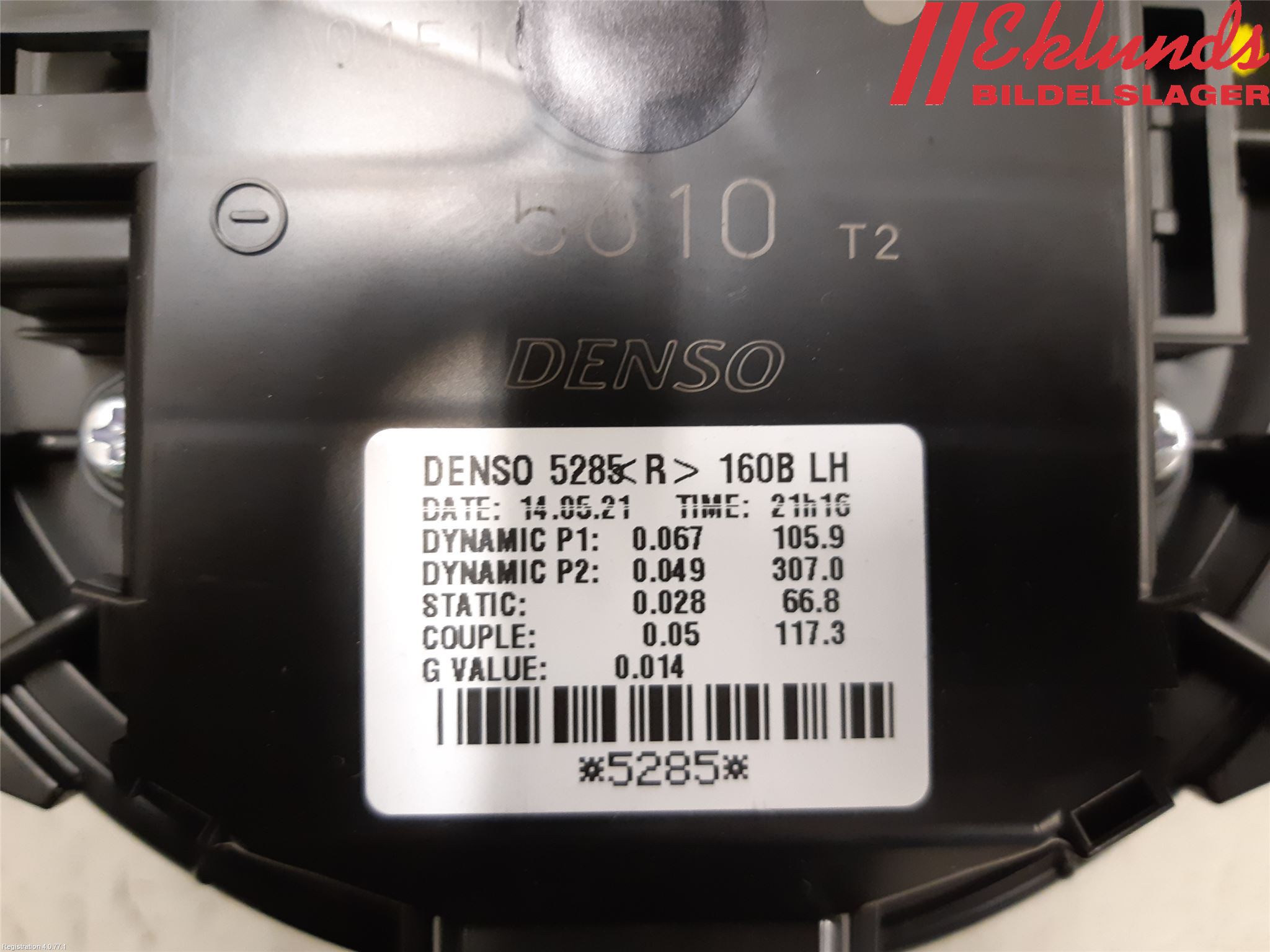 Toyota COROLLA 19- Värmefläkt