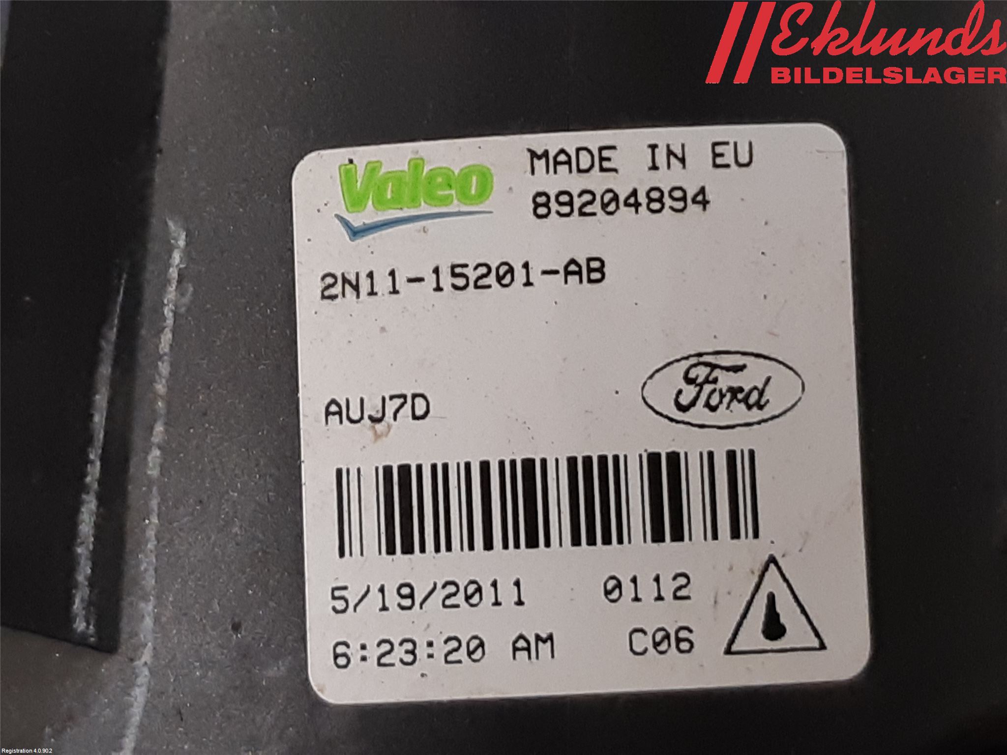 Ford FOCUS 11-14 Dimljus-Varselljus Fram