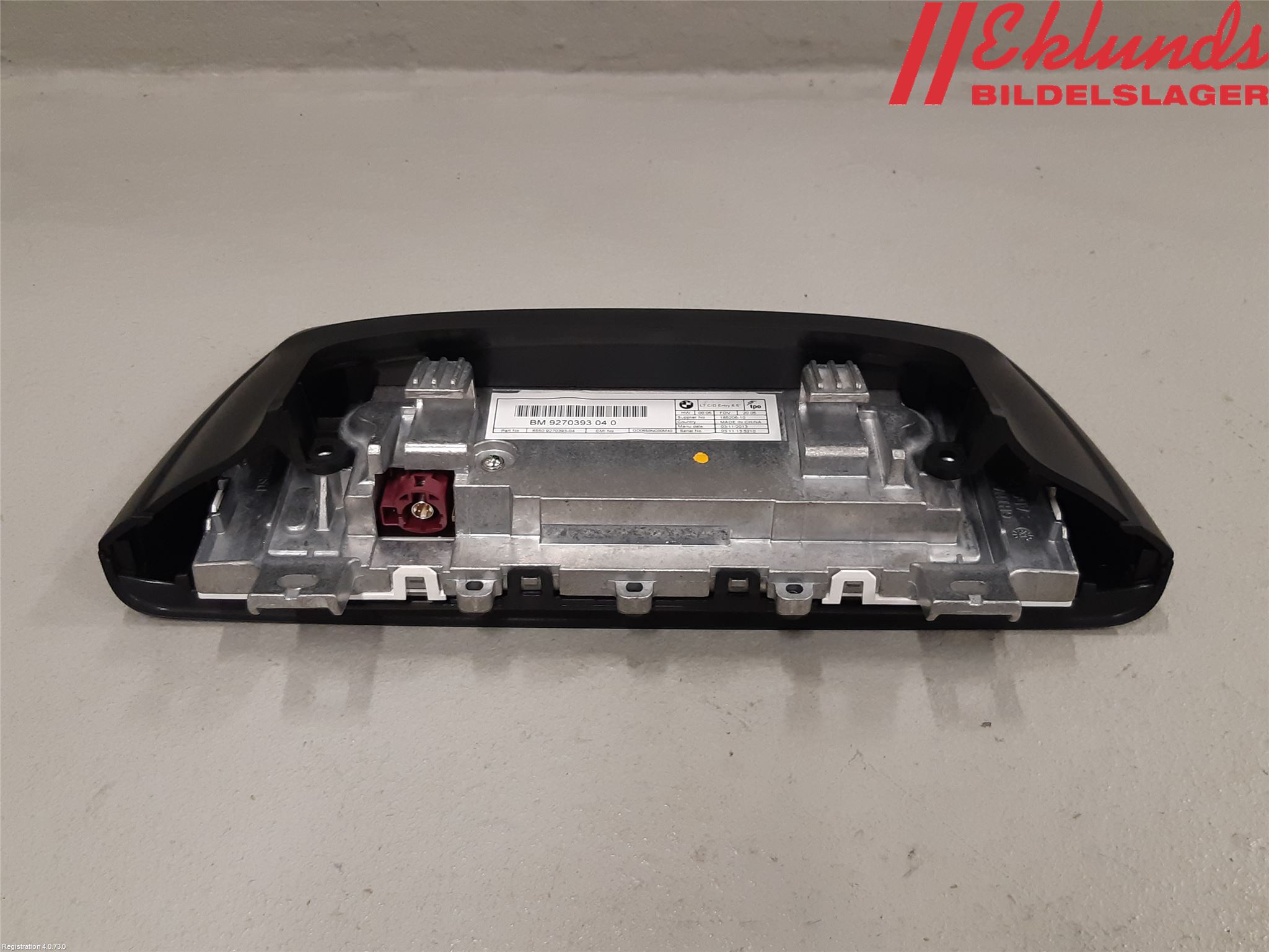 BMW 3 F30/F31/F80 12-19 Multifunktionsdisplay
