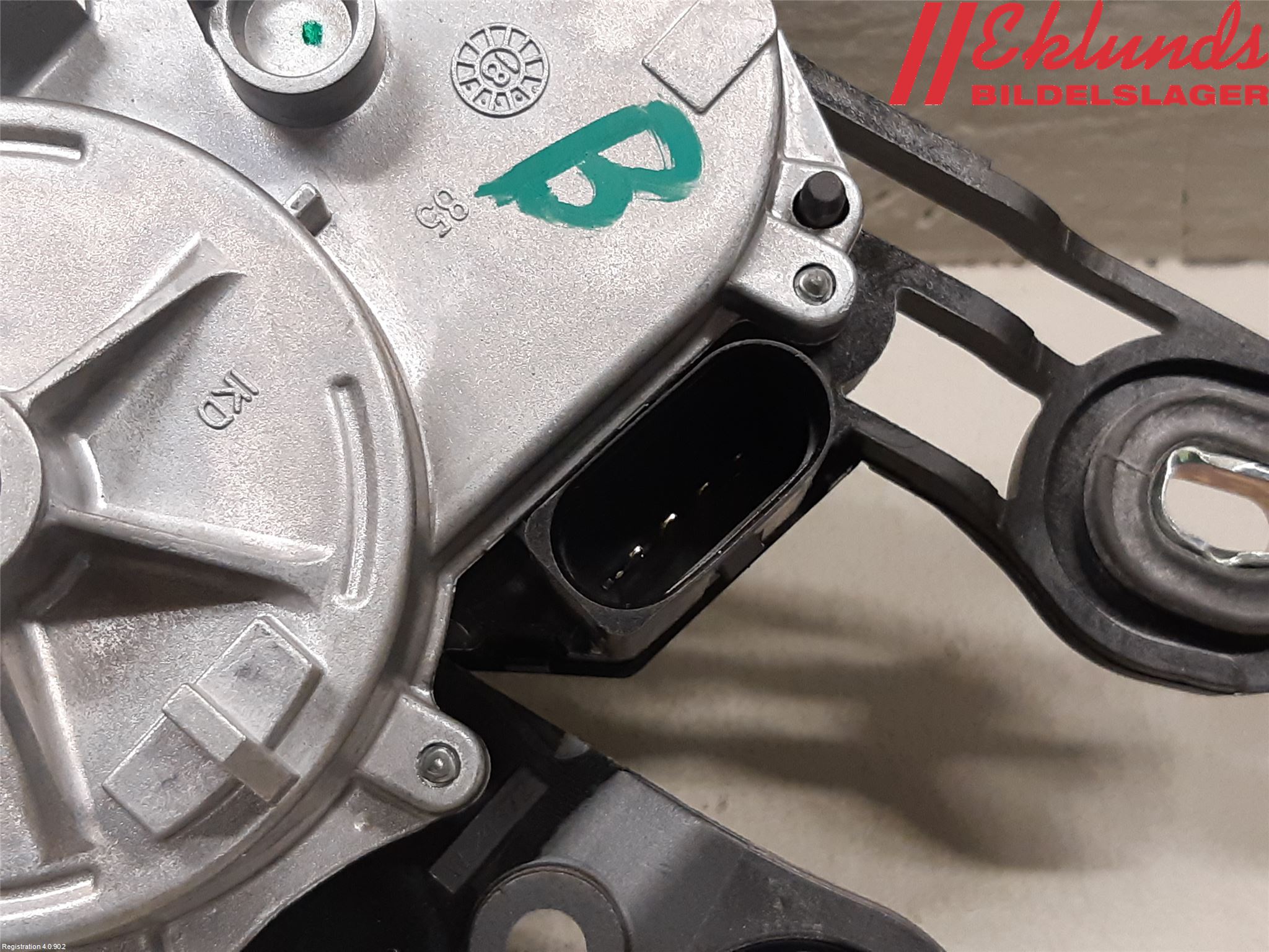 Volkswagen VW PASSAT 15-19 Torkarmotor Baklucka