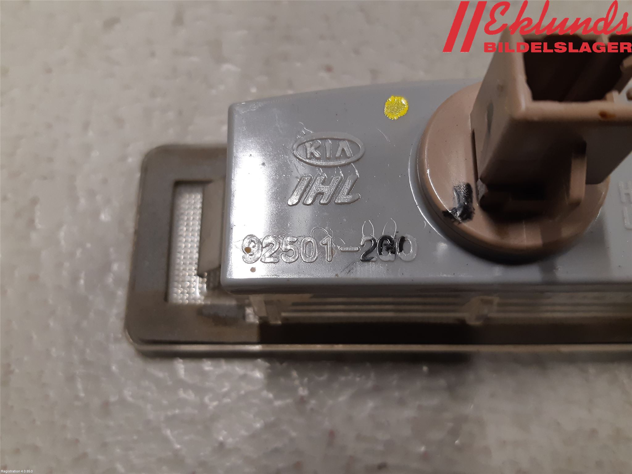 Kia OPTIMA 00-15 Skylt Belysning