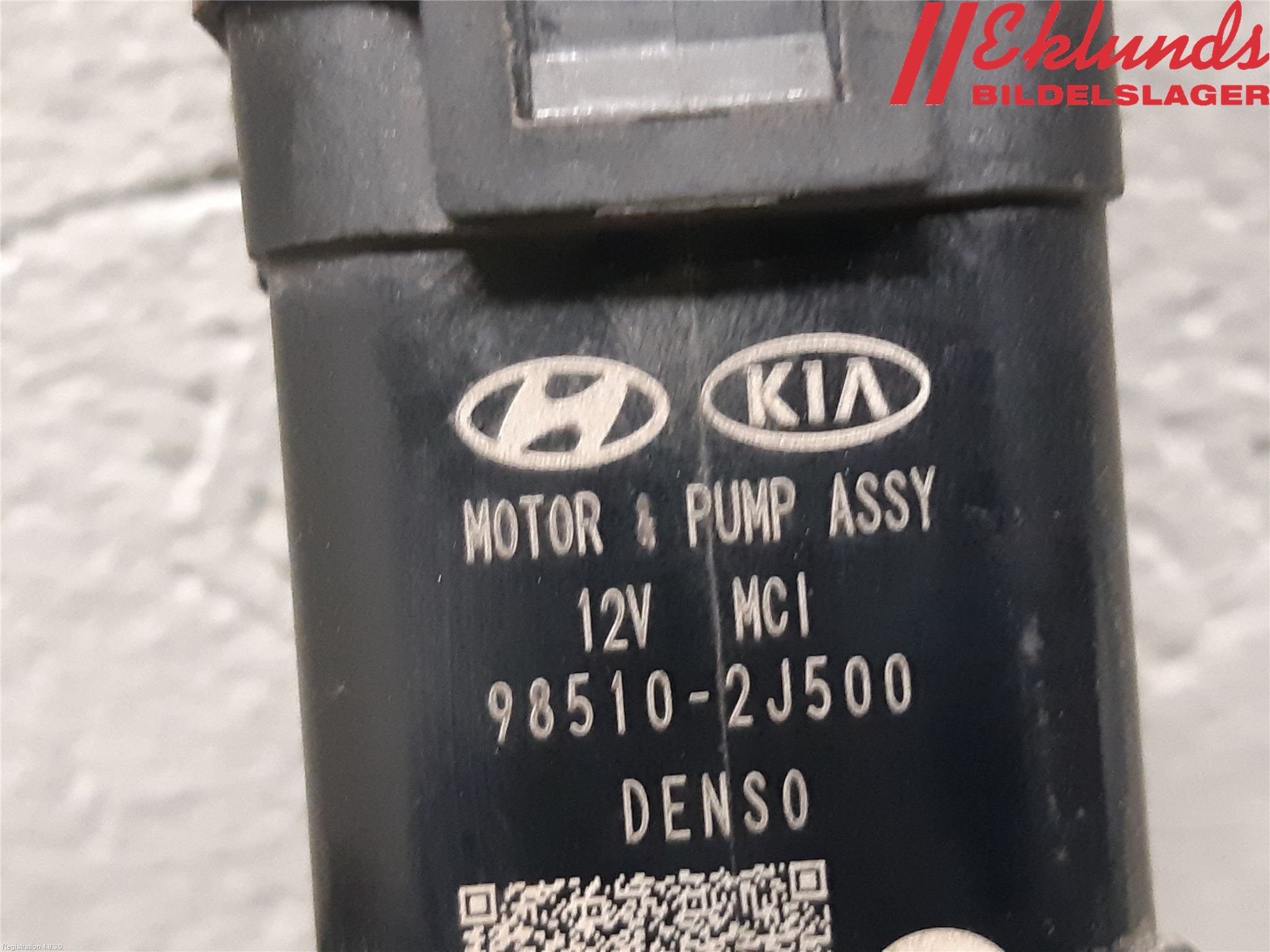 Kia NIRO (DE) 17-22 Spolarpump Vindruta
