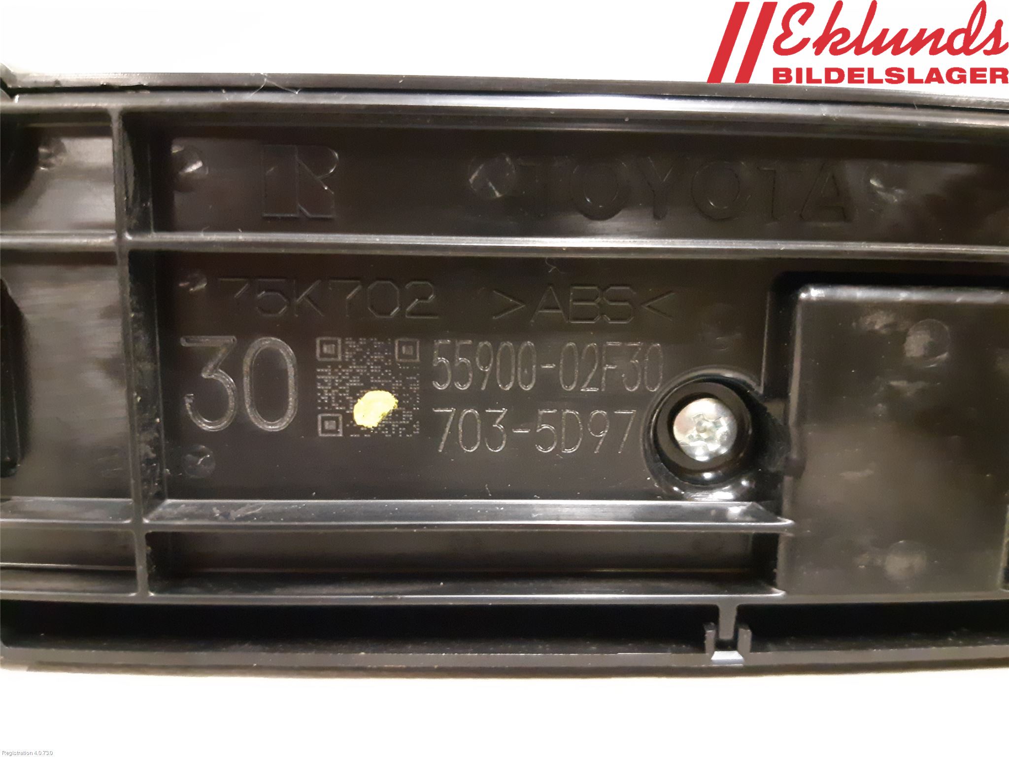 Toyota COROLLA 19- Ac Styrenhet Ac Manöveren