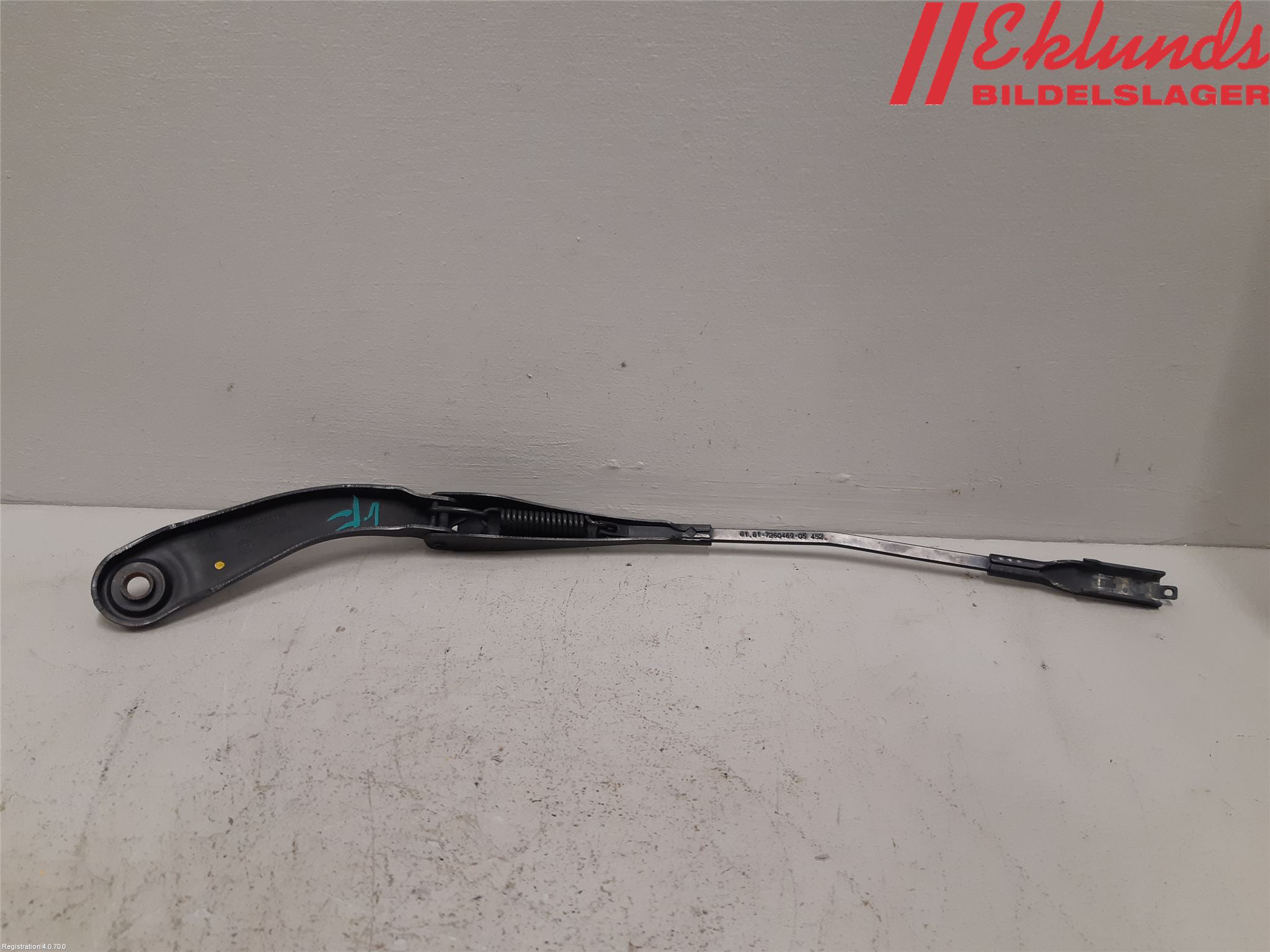 BMW 3 F30/F31/F80 12-19 Torkararm Armar Vindruta