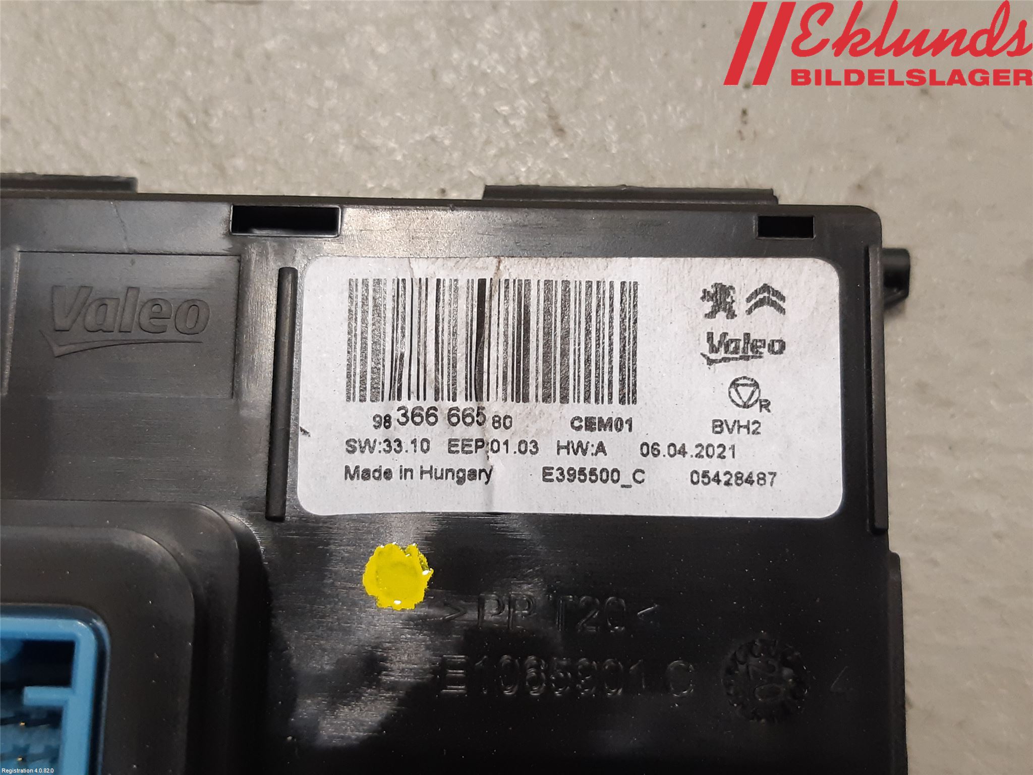 Peugeot EXPERT/E-EXPERT 17- Styrenhet Övrigt