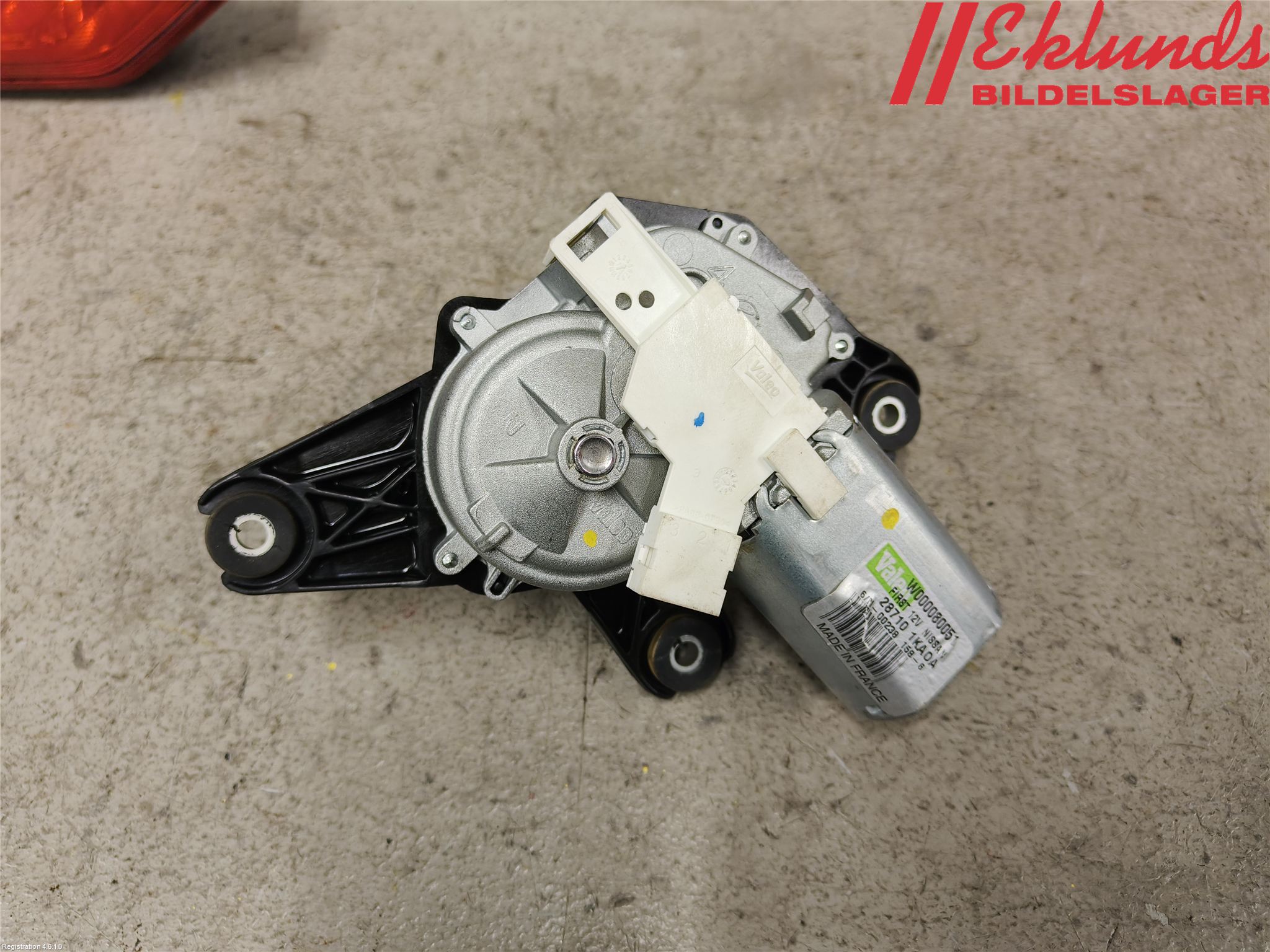 Nissan PULSAR Torkarmotor Baklucka