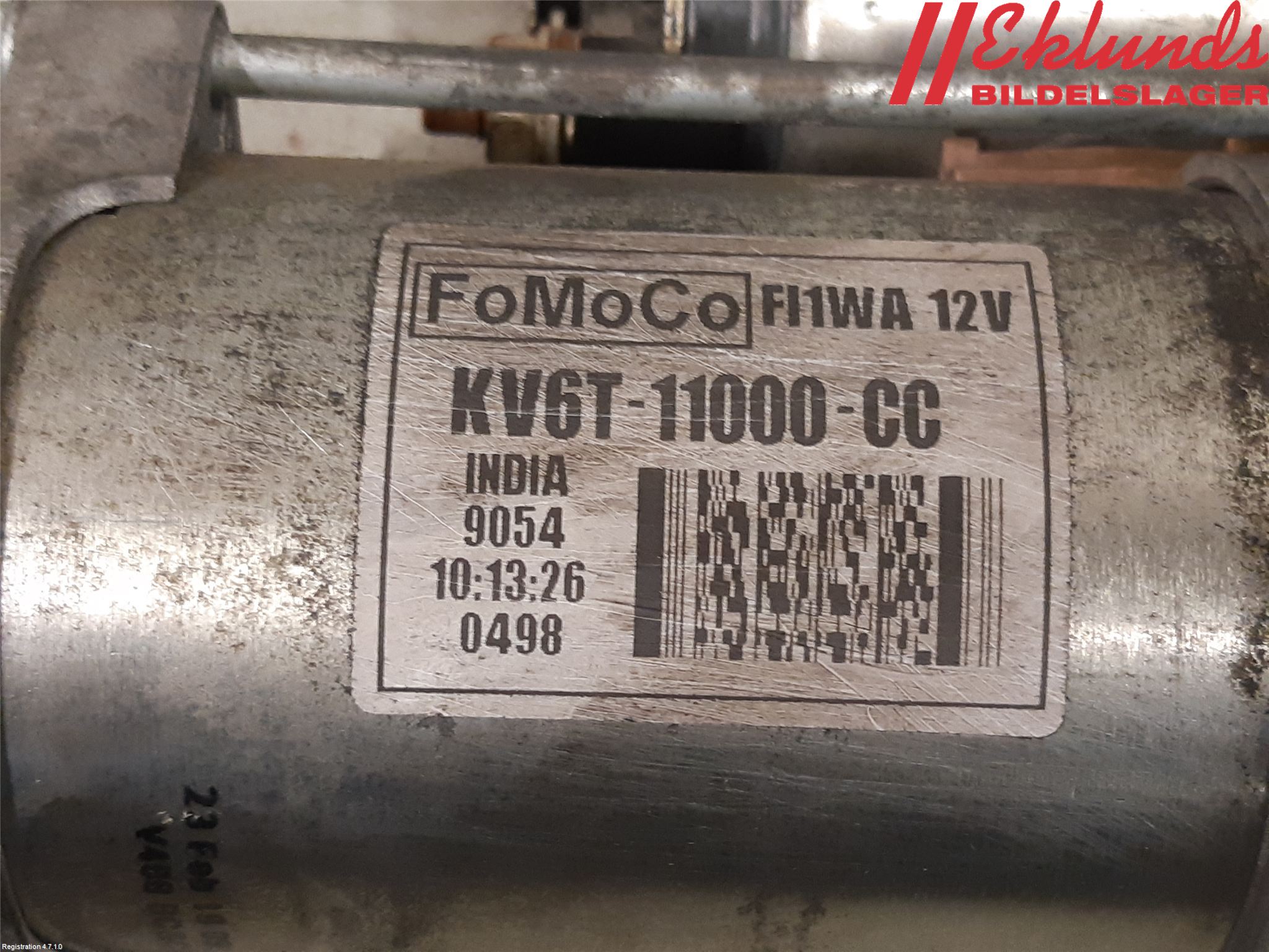 Ford TRANSIT/TOURNEO CONNECT 13-22 Startmotor Diesel