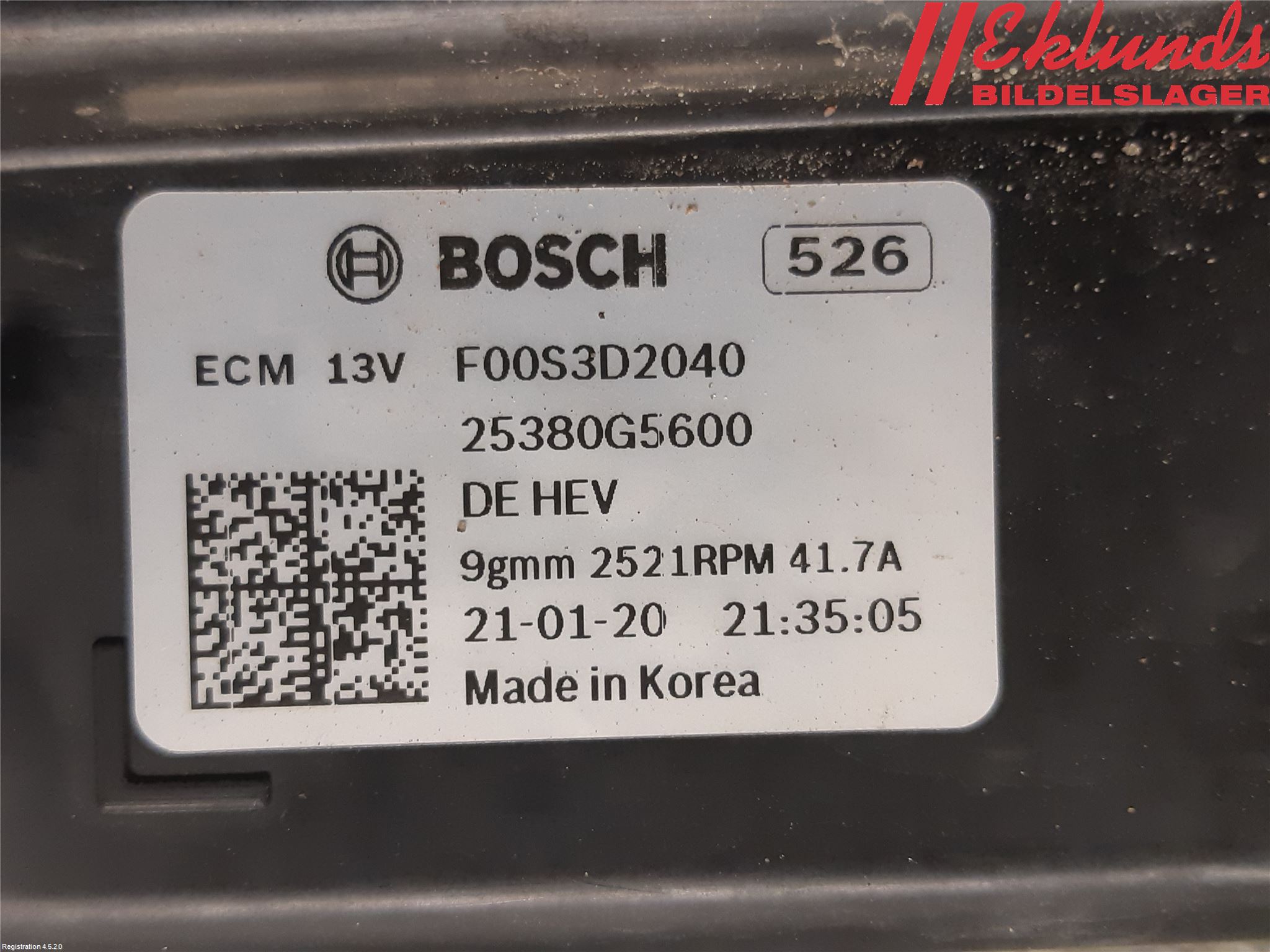 Kia CEED/CEED SW 19- Kylfläkt El