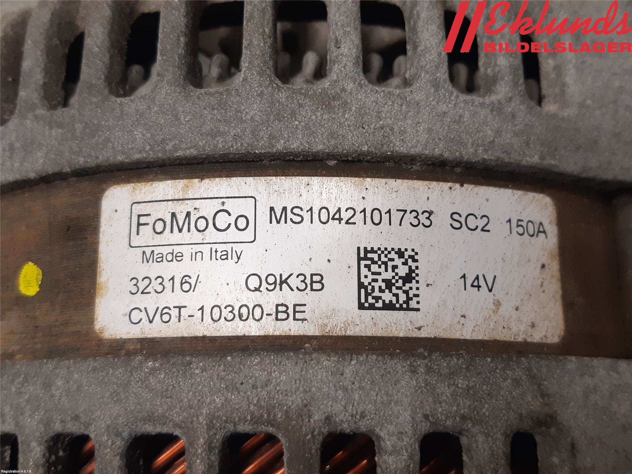 Ford FIESTA 13-17 Generator