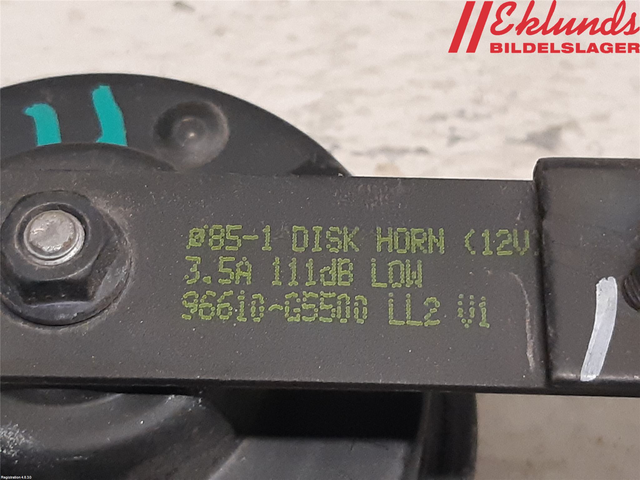 Kia NIRO (DE) 17-22 Signalhorn