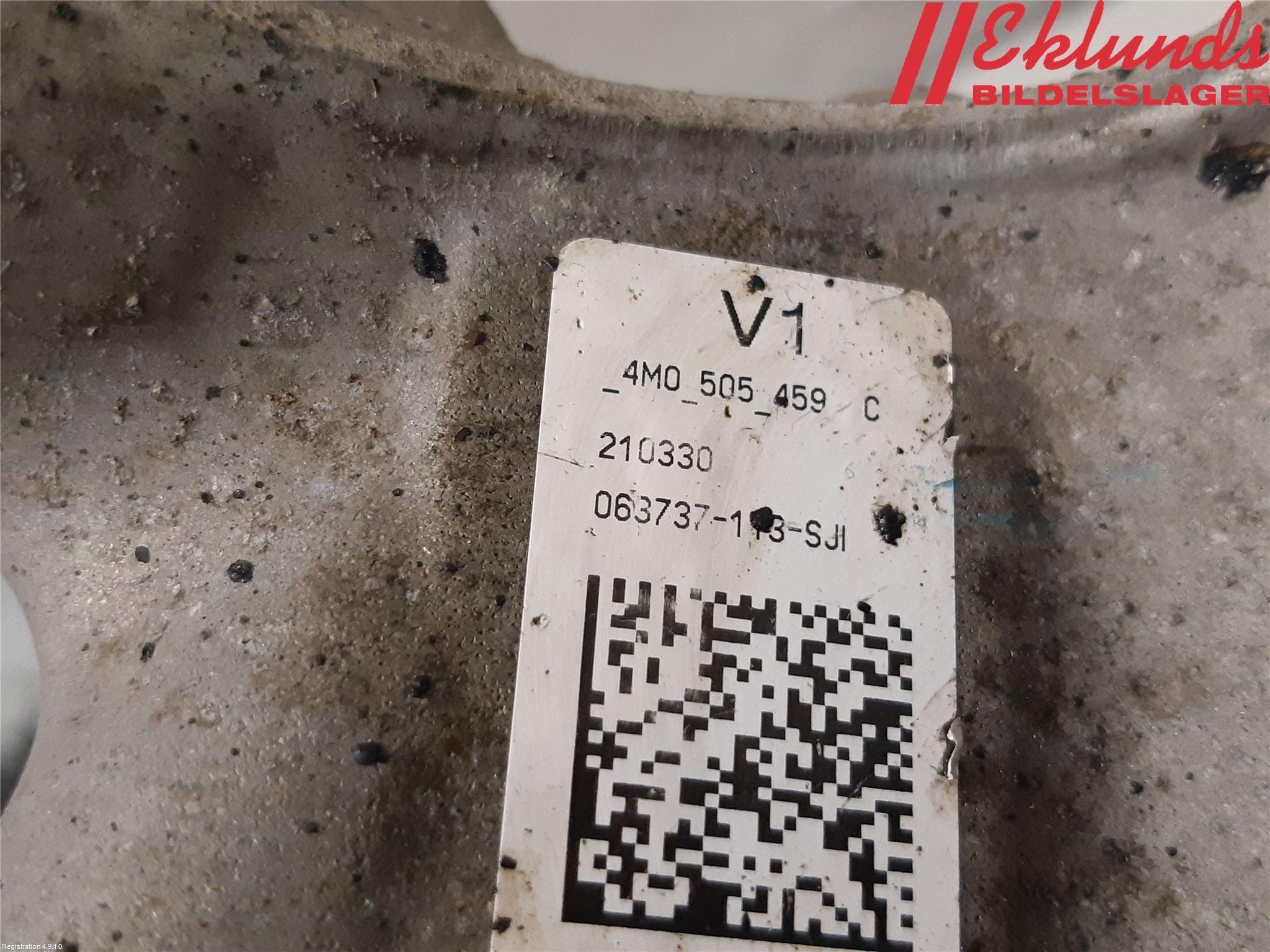 Audi Q7/SQ7 Hjullagerhus-Spindel Vä B