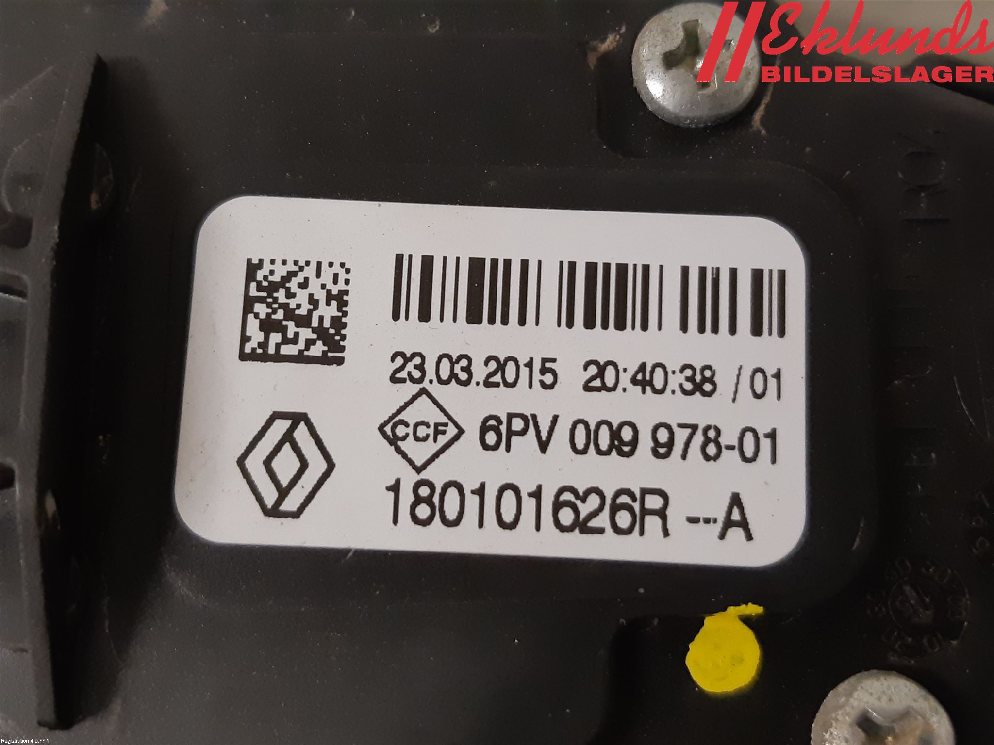 Renault MASTER III 15-20 Gaspedal