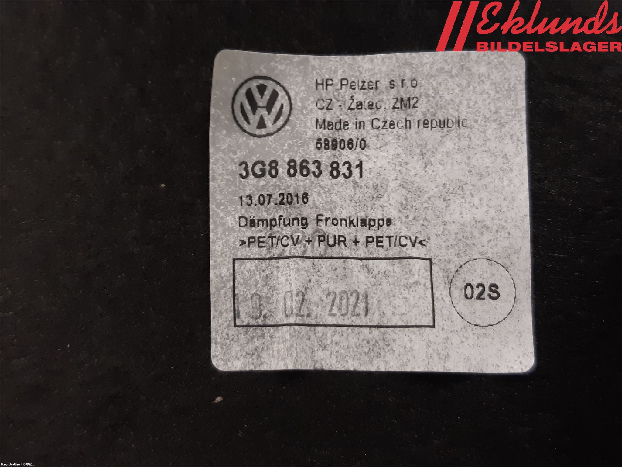 Volkswagen VW ARTEON 17- Huvisolering