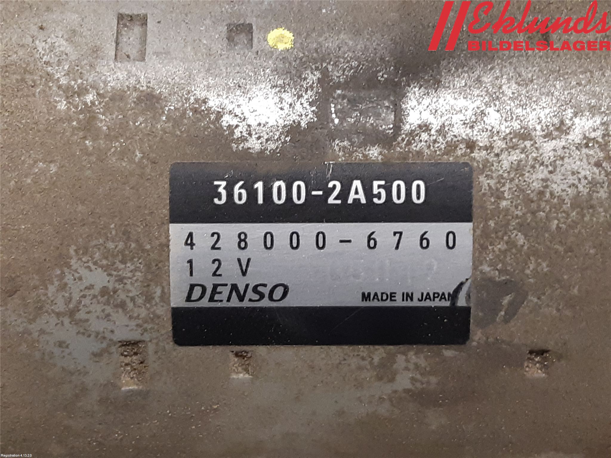 Kia CEED 06-12 Startmotor Diesel