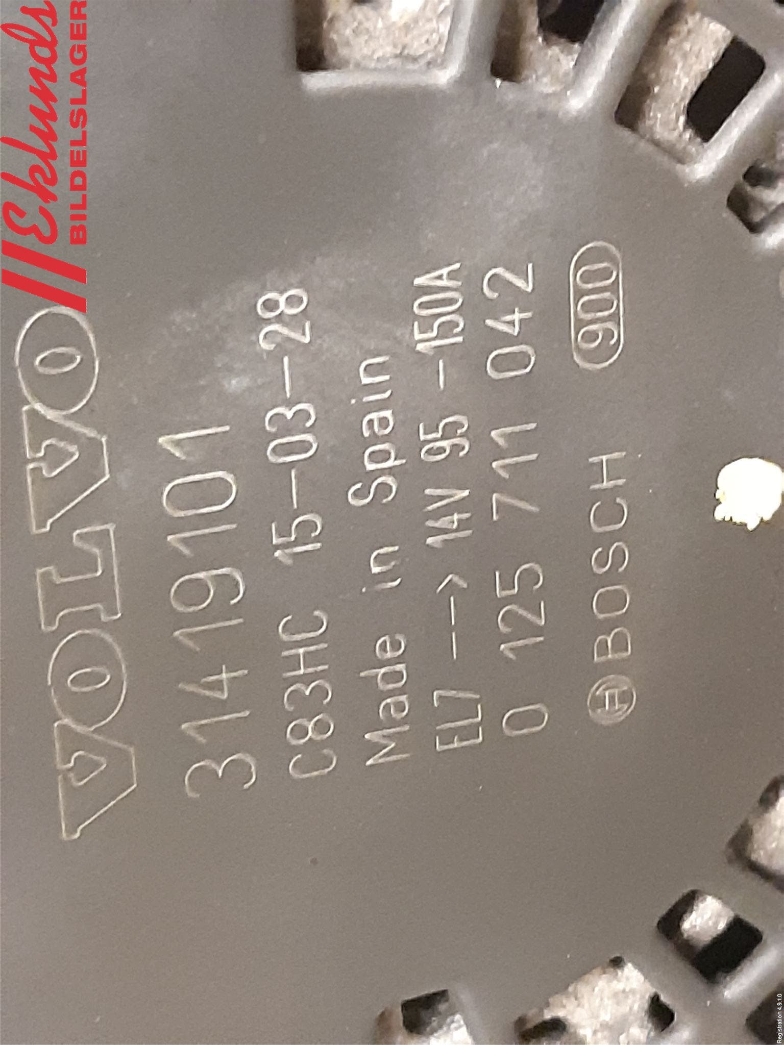 Volvo V40 12-19 Generator