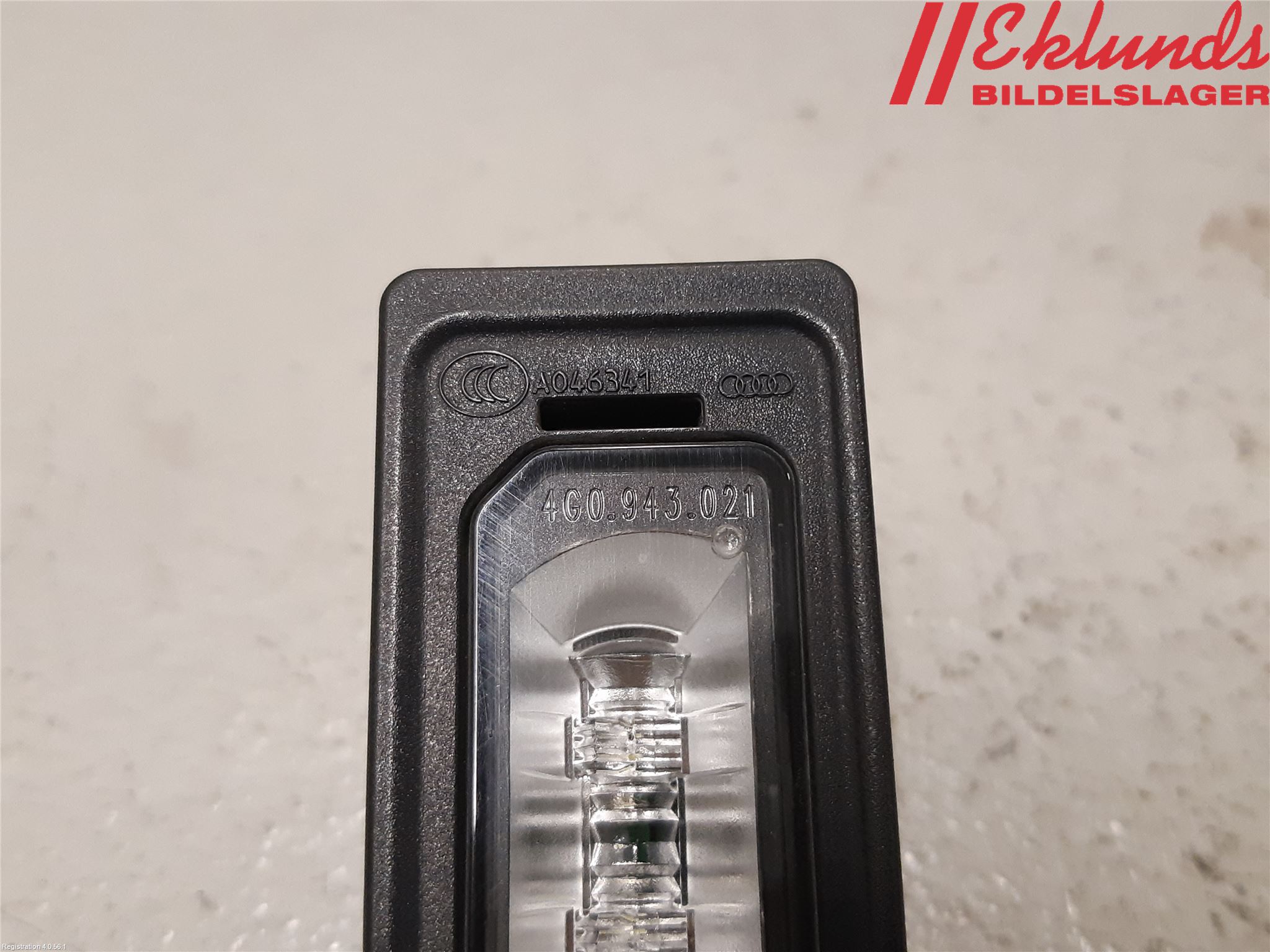 Audi A6/S6 4G 11-18 Skylt Belysning