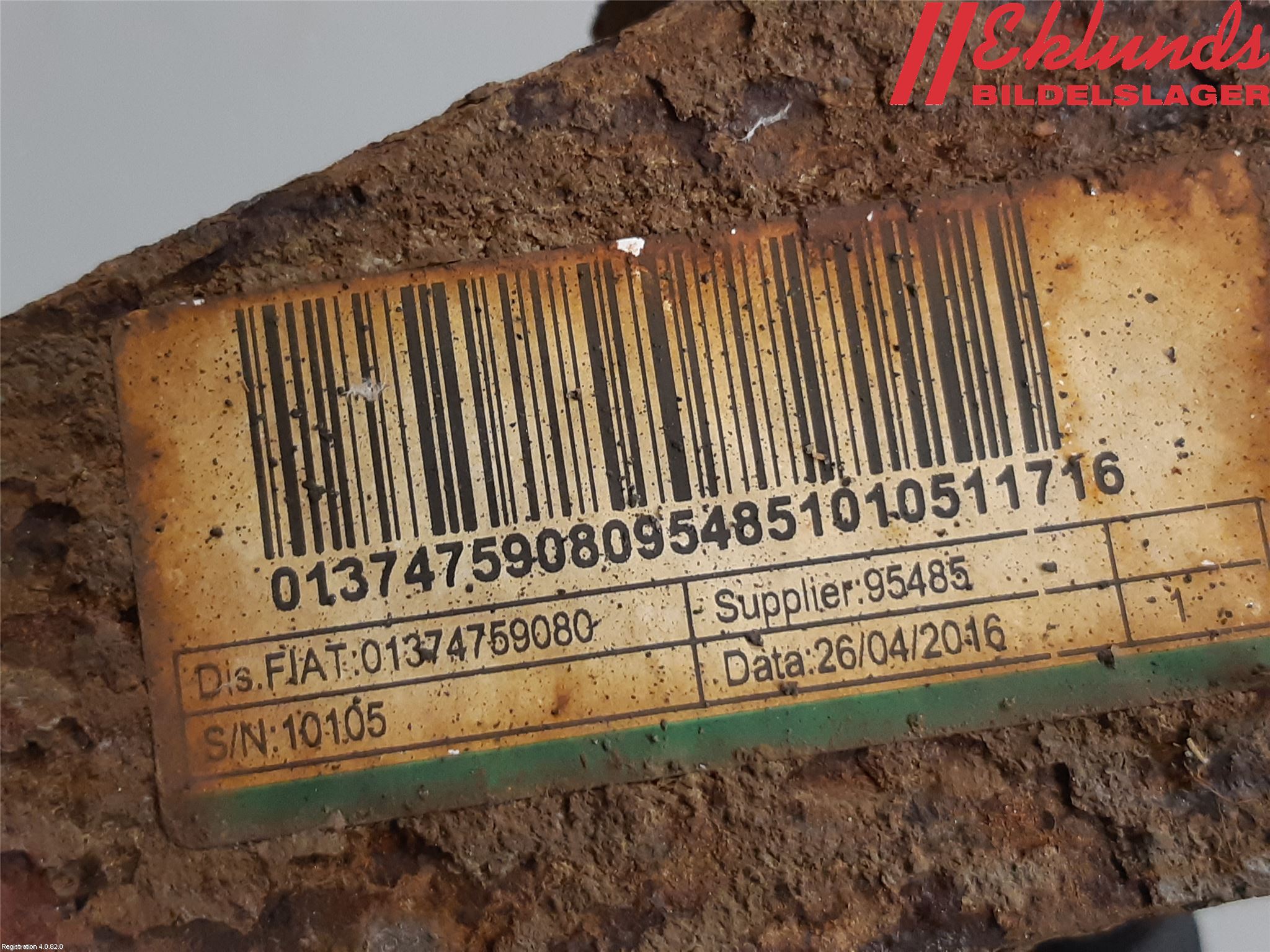 Peugeot BOXER/E-BOXER 15- Styrspindel Lagerhus Vä