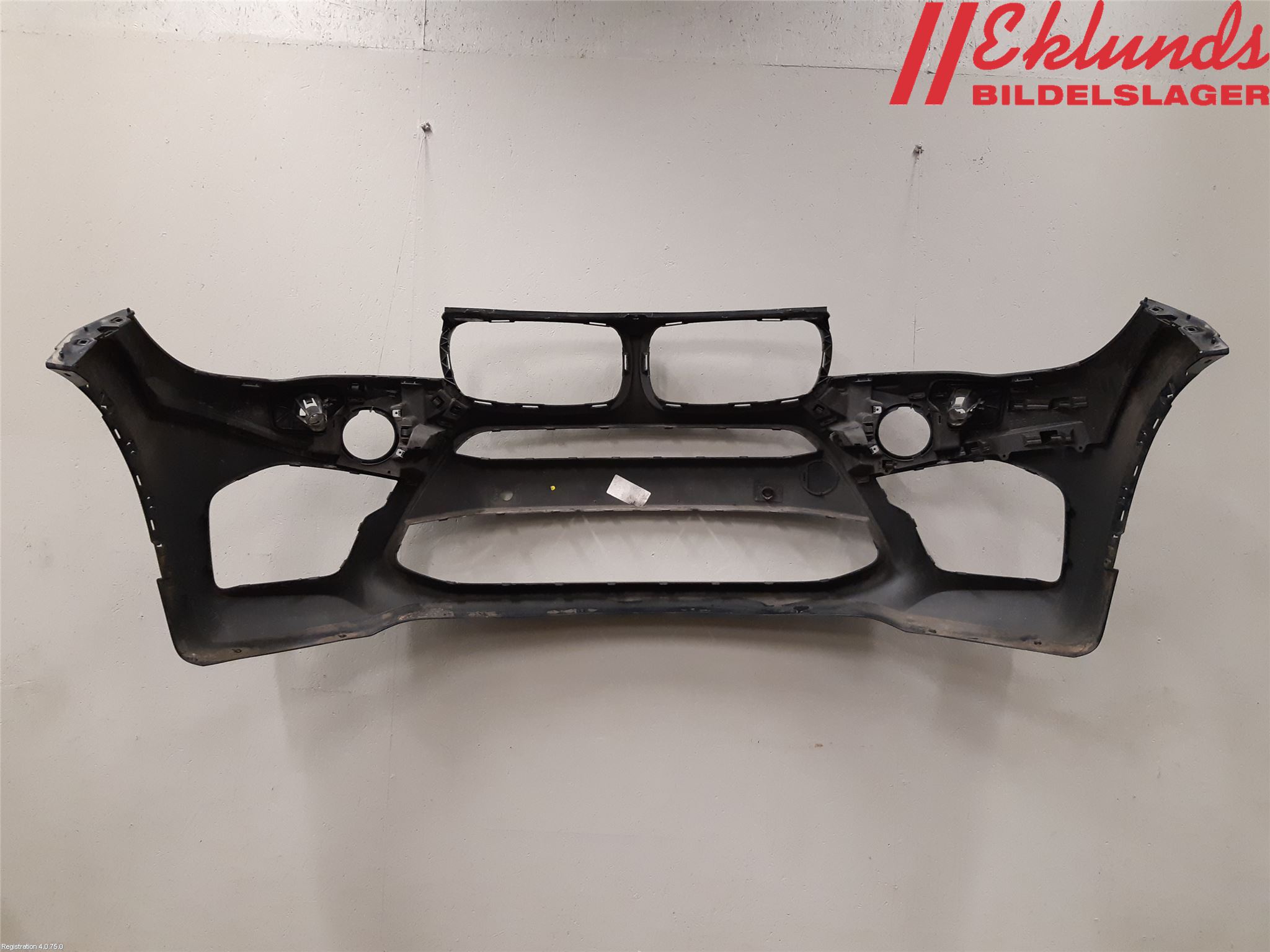 BMW X6 F16 14-19 Stötfångarbeklädnad Fram