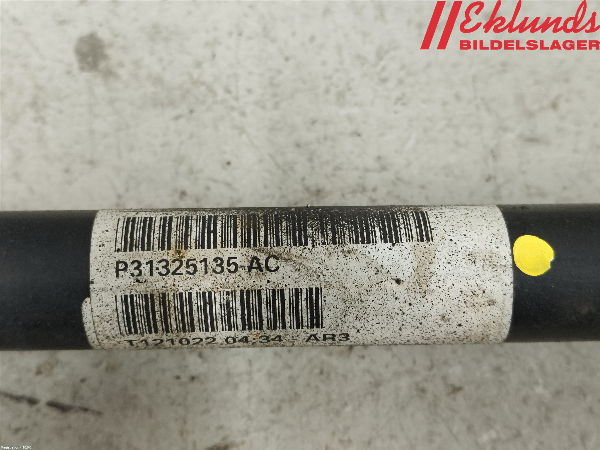 Volvo XC60 09-13 Drivaxel Bak Vänster