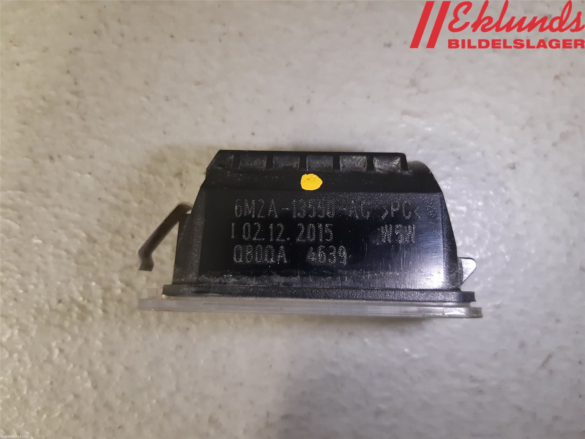 Ford MONDEO 15-22 Skylt Belysning