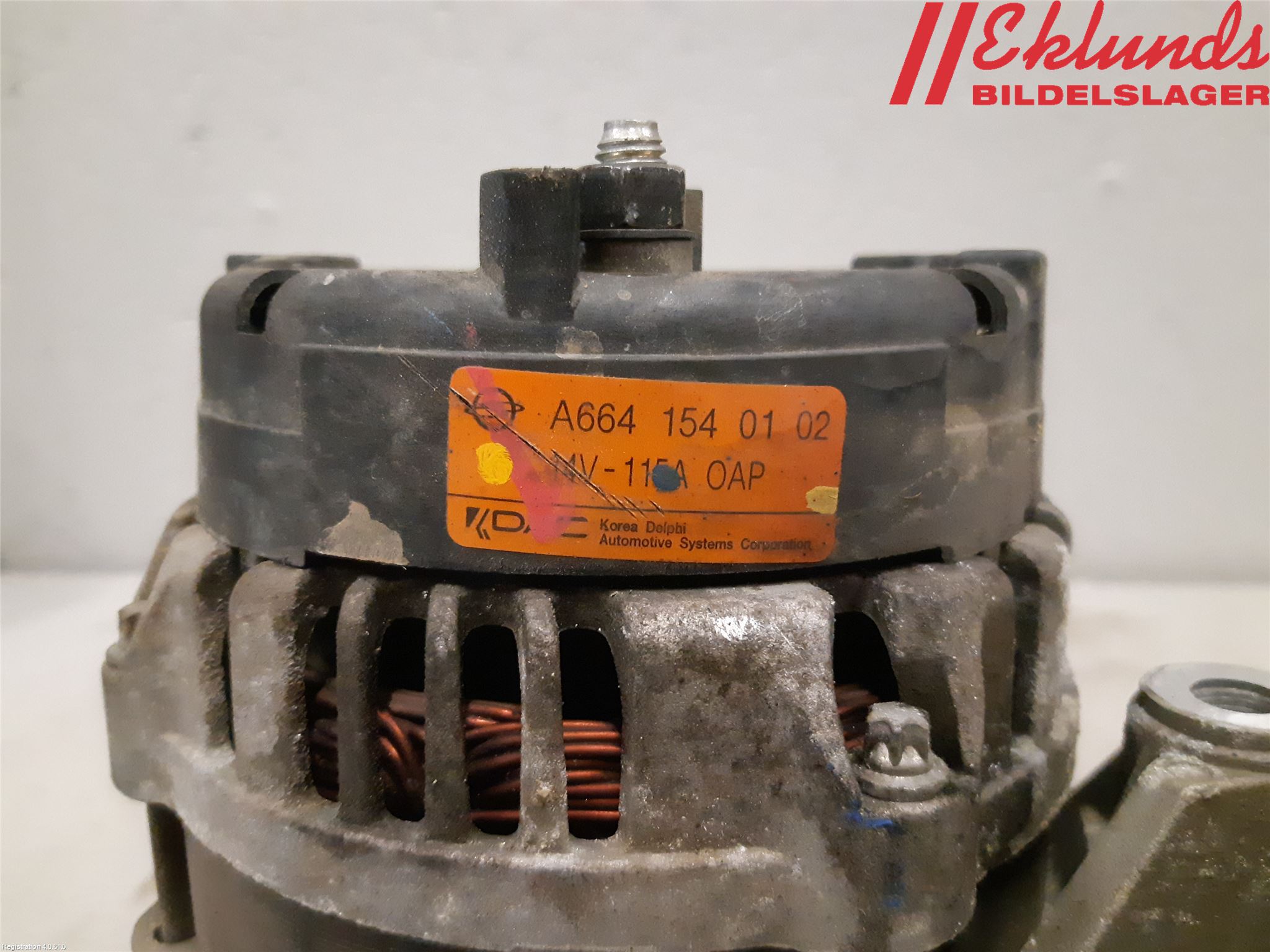 SsangYong SSANG YONG ACTYON/SPORT 06-17 Generator