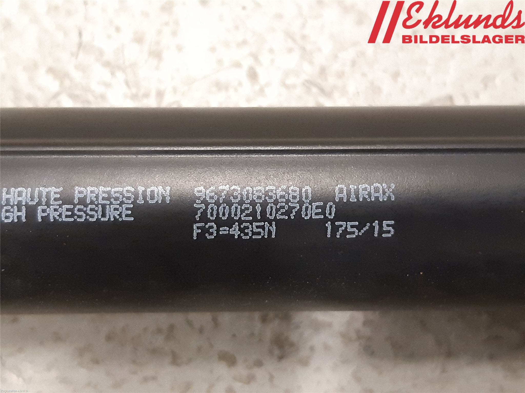 Peugeot PEUGOT 208 16-19 Gasfjäder Baklucka