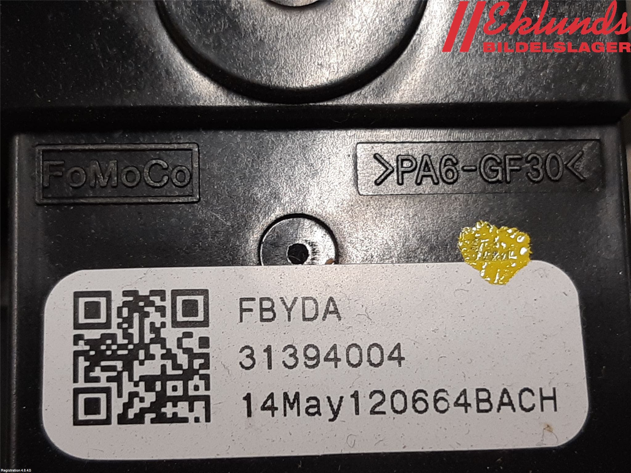 Volvo S60 14-18 Spak Torkar-Spolomk