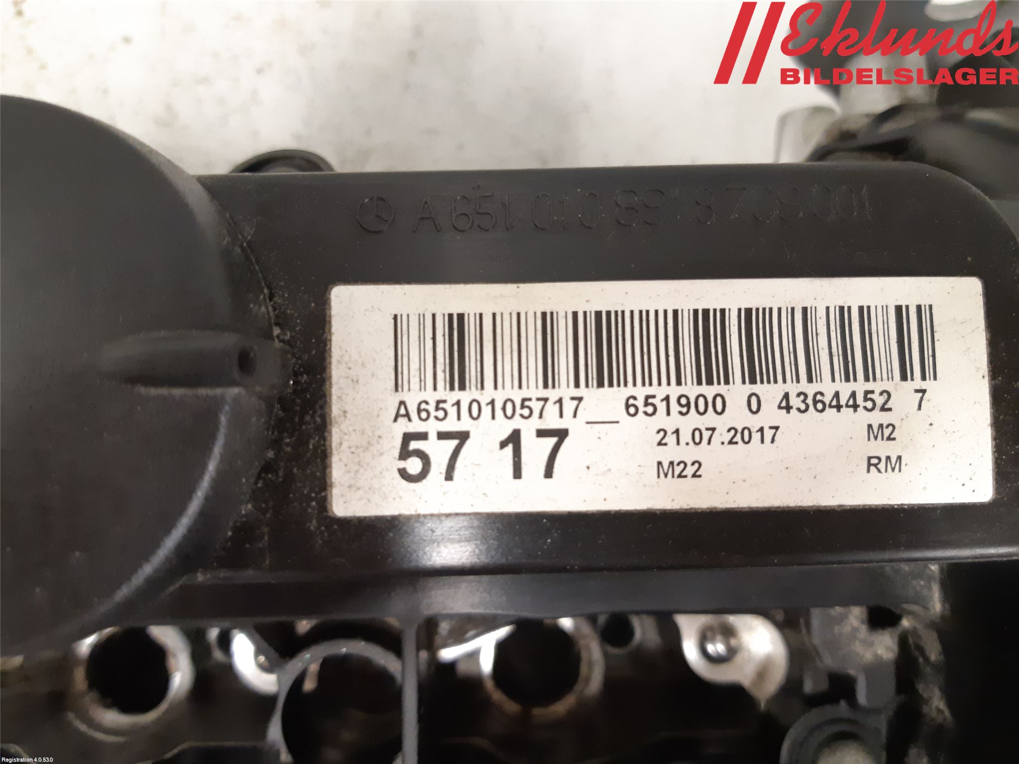 Mercedes-Benz MB VITO/V-KLASS (W640,W447,W448) 14- Topplock Diesel