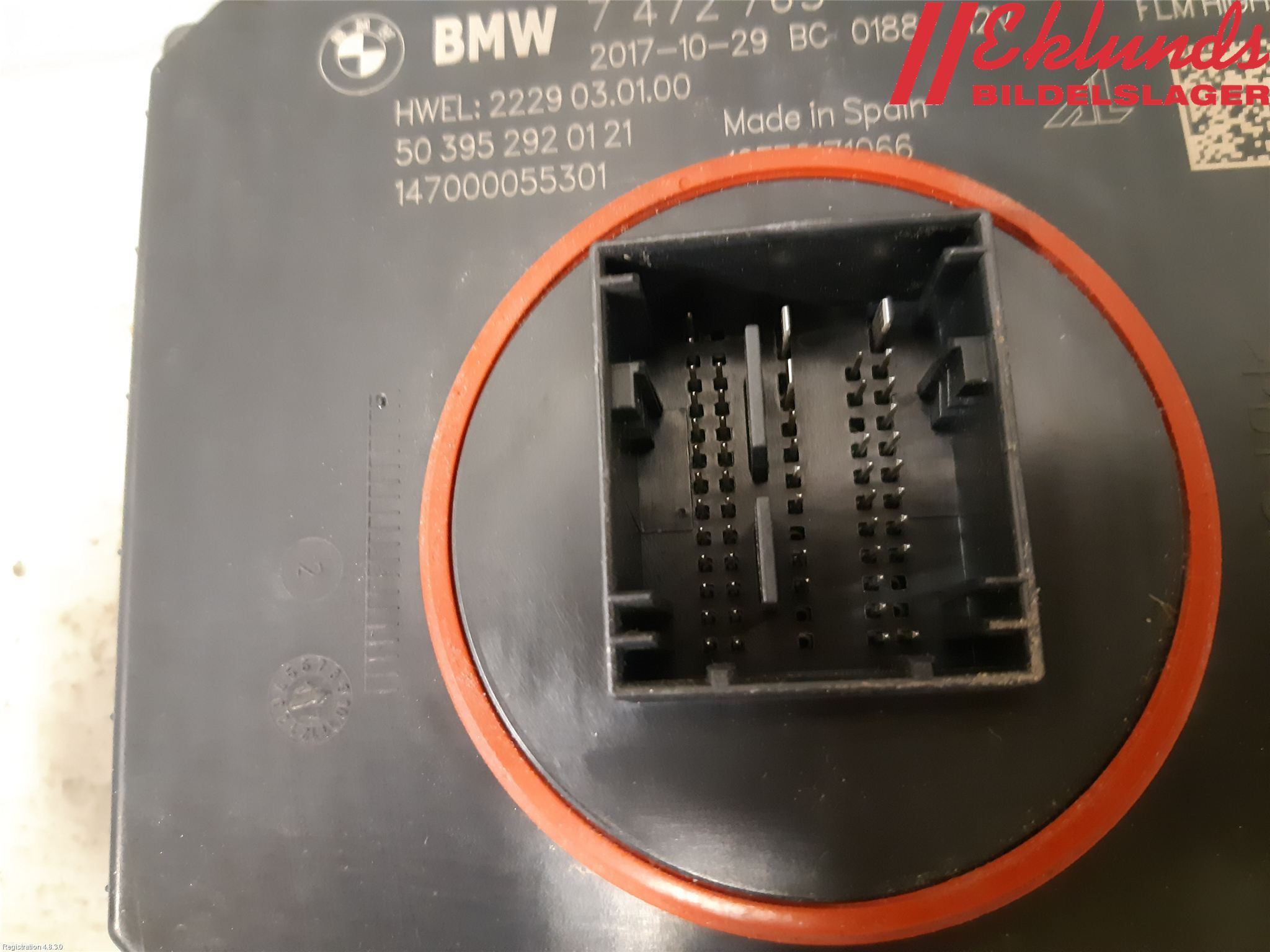 BMW 5 G30/G31/F90 17-23 Styrenhet Strålkastare