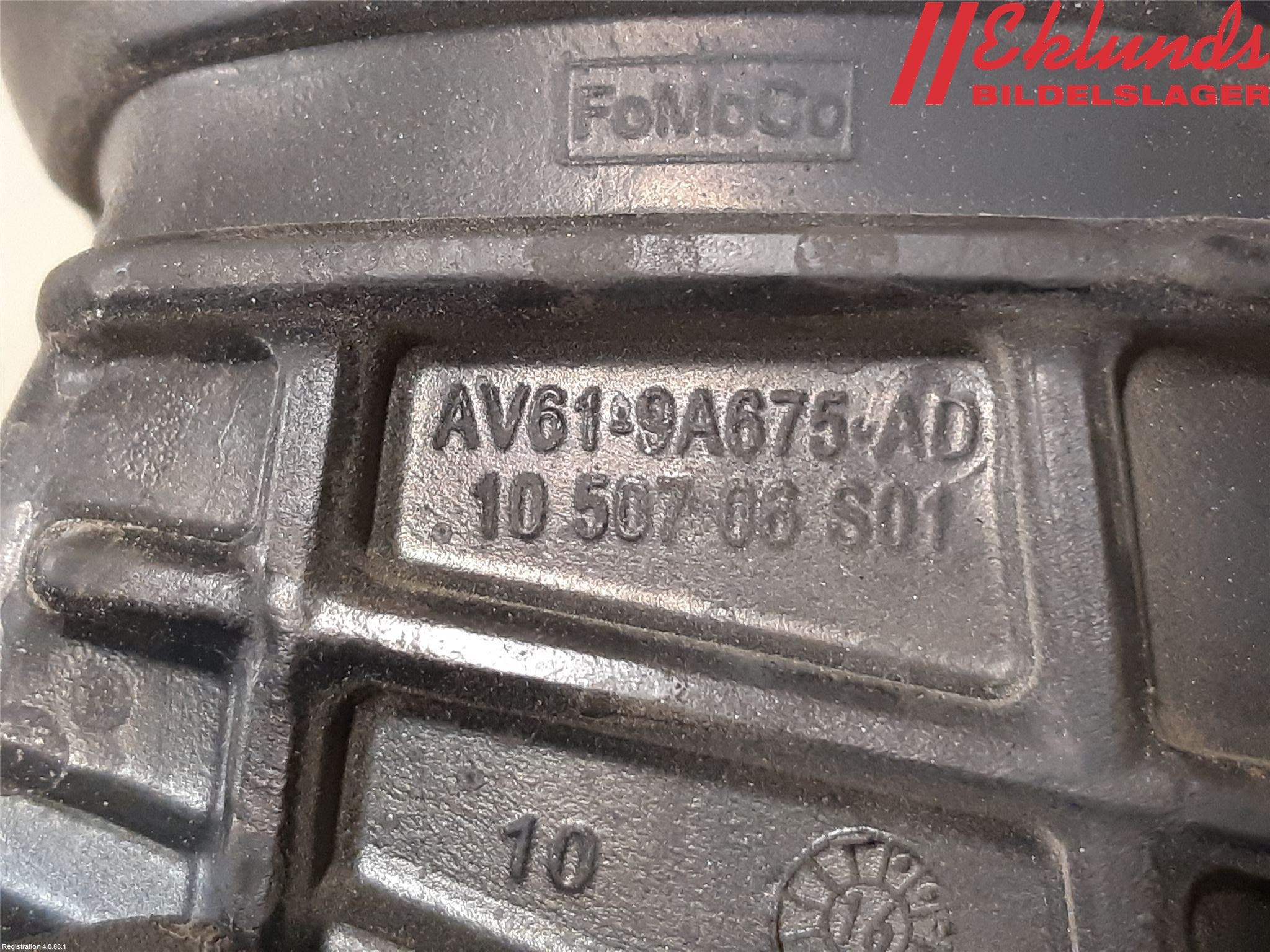 Ford FOCUS 15-18 Förg-Bälg-Rör Mot Luftr