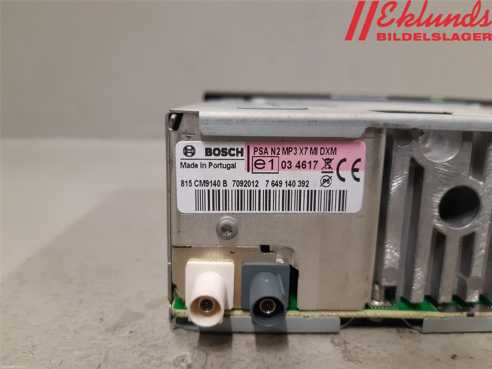 Citroen C5 08-17 Cd Radio - Multimediapanel