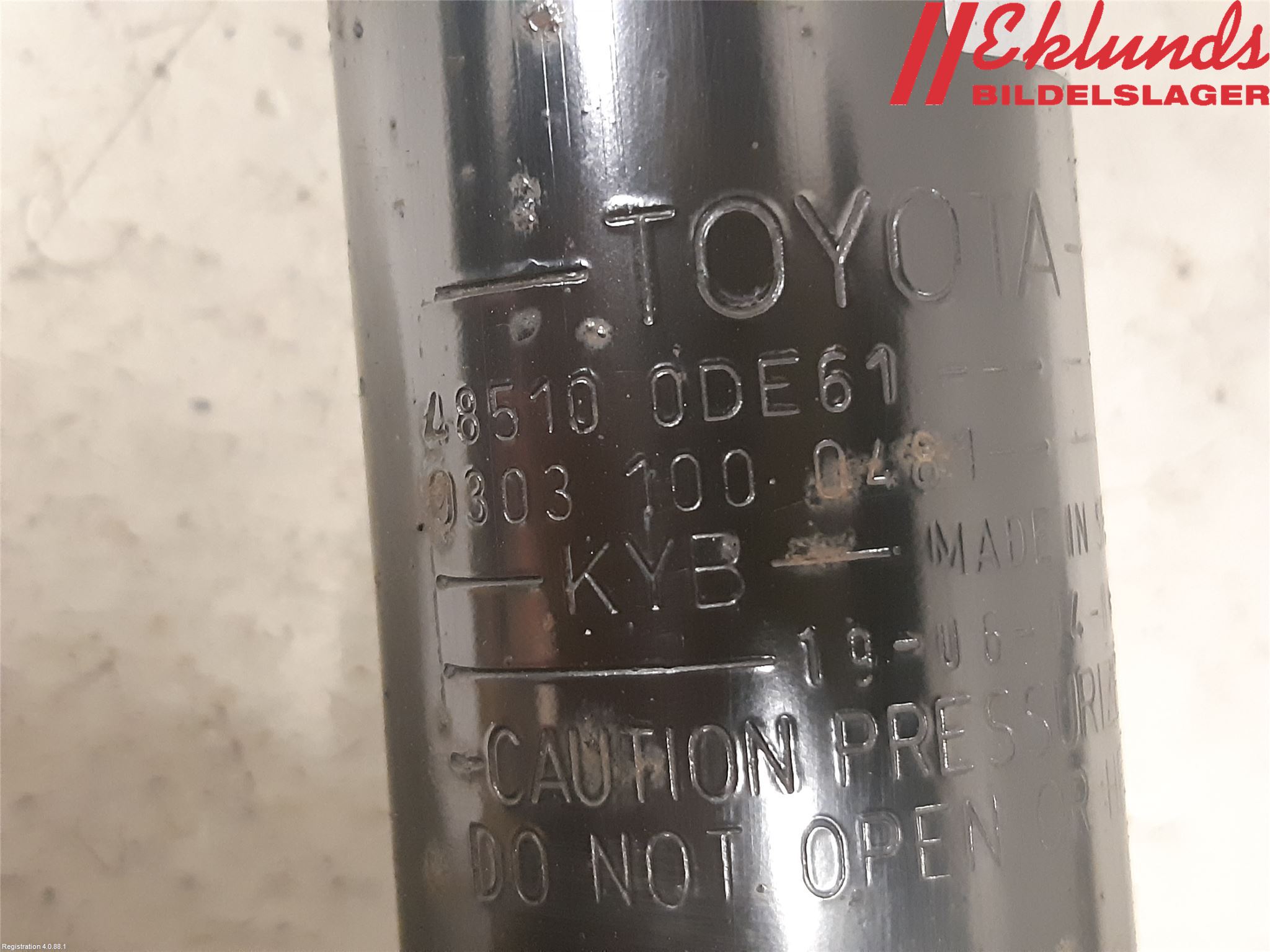 Toyota YARIS XP130 15-20 Fjäderben Fram Höger