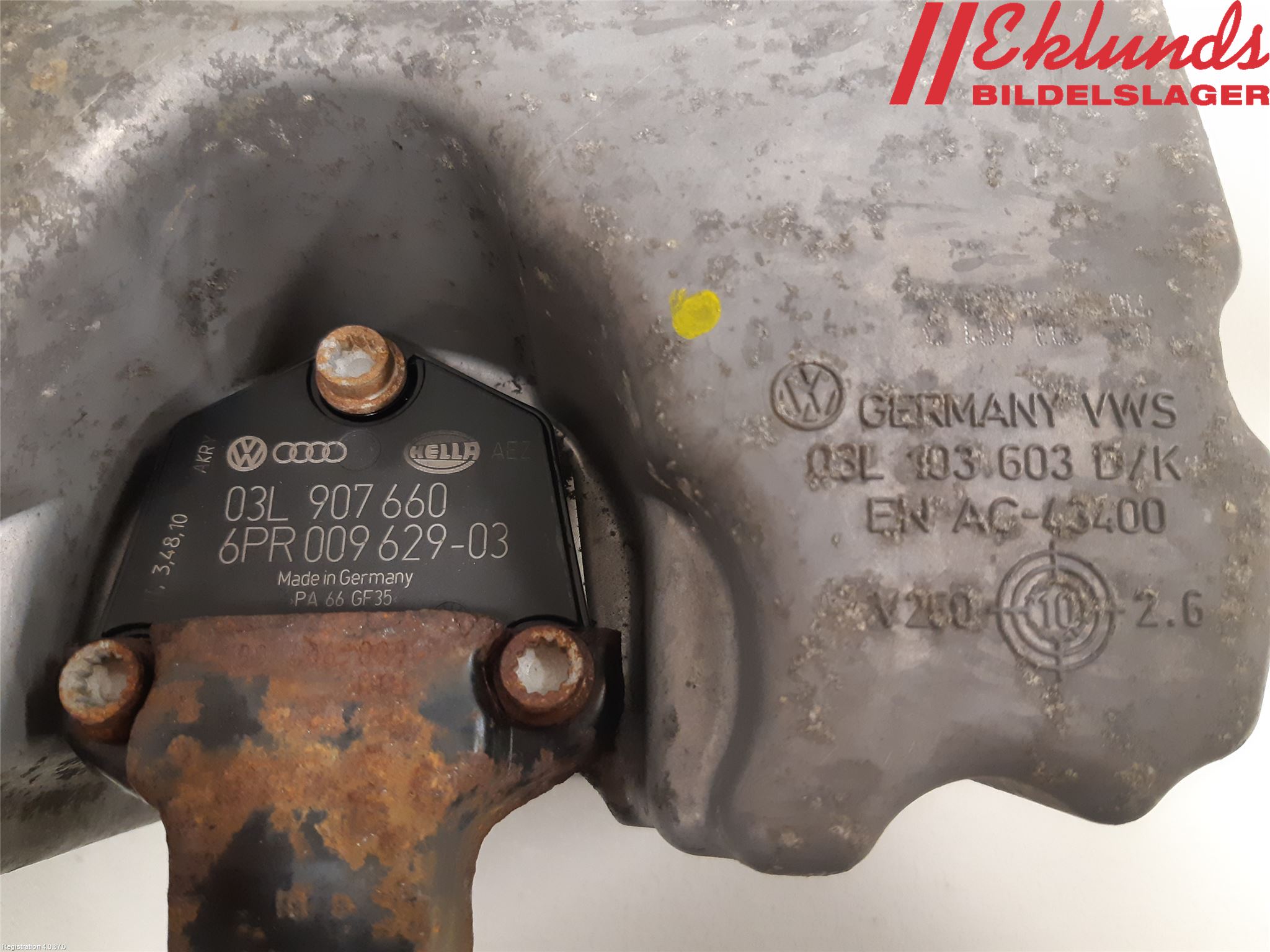 Audi A4/S4 08-11 Oljetråg