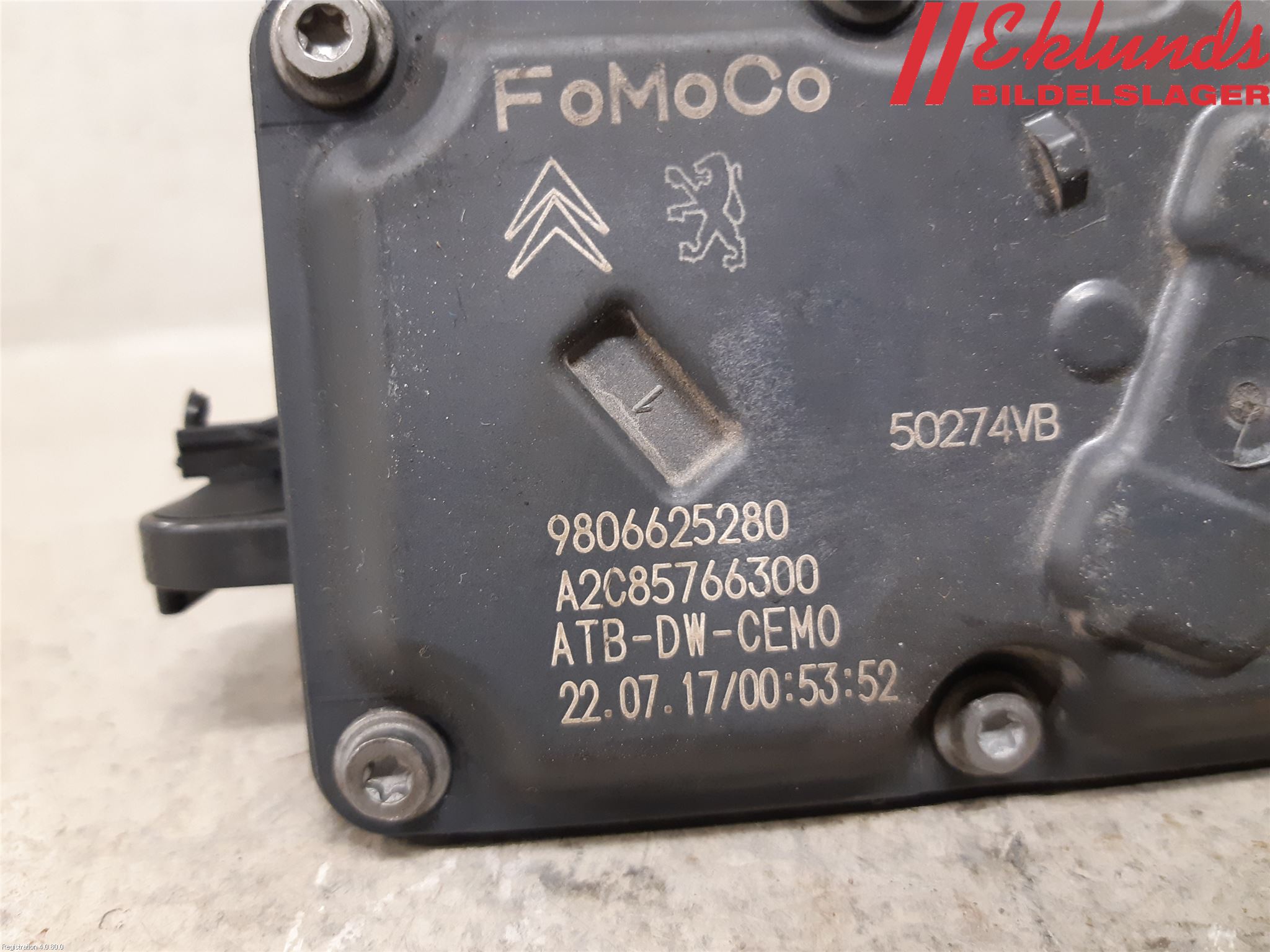 Toyota PROACE II 16- Injspjällhus