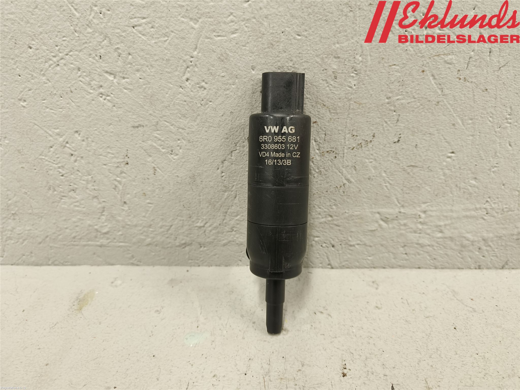 Volkswagen VW PASSAT 11-14 Spolarpump Högtryck