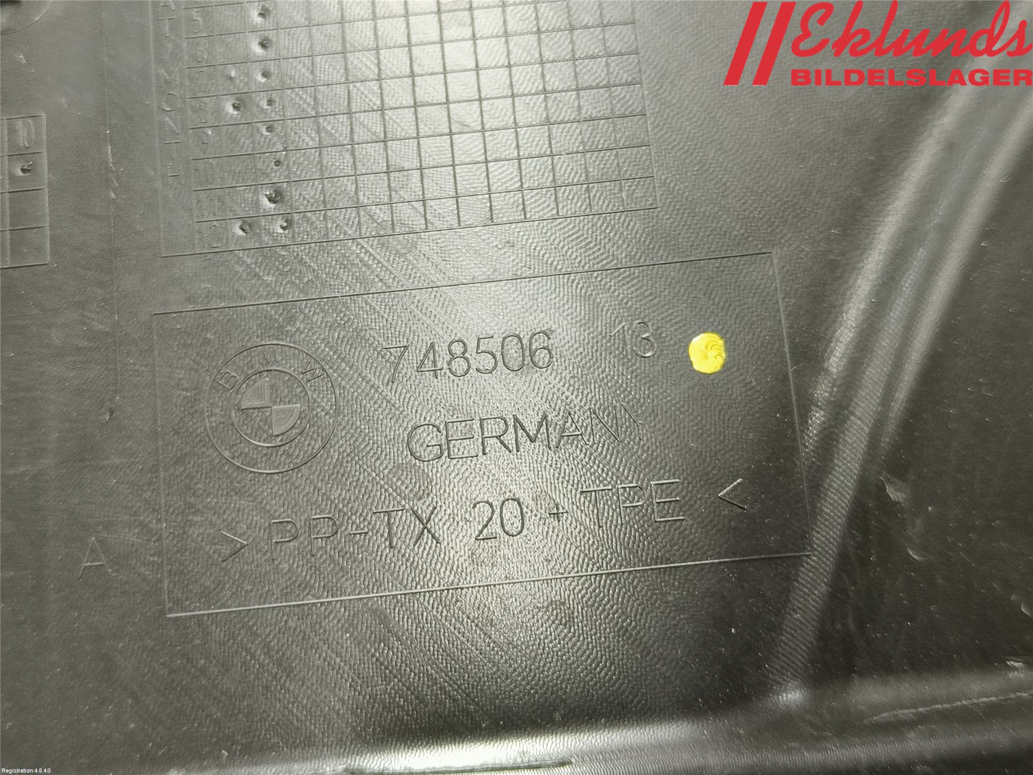 BMW X1 F48 15-22 Torpedplåt-Torpedplast