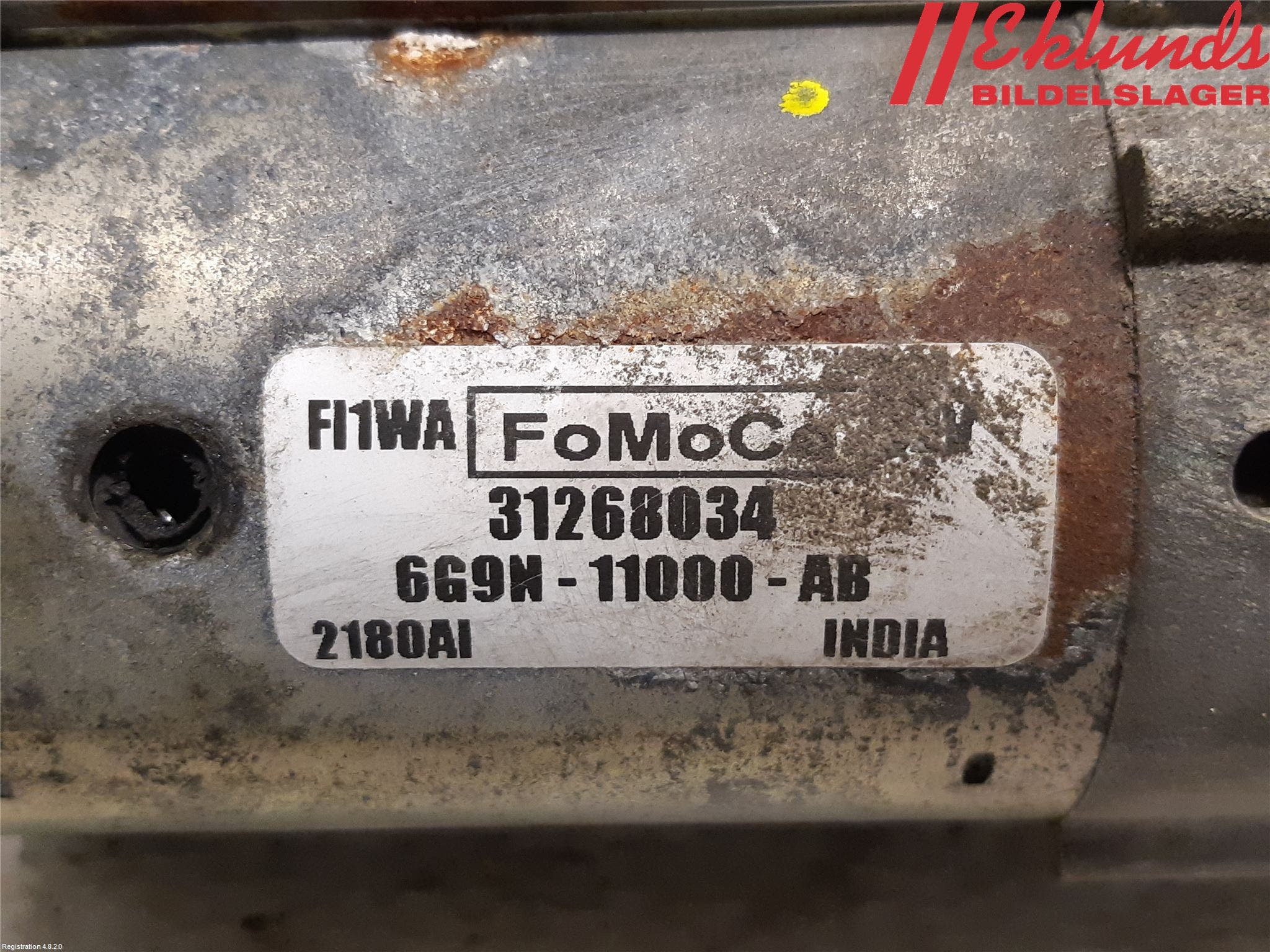 Volvo V60 11-13 Startmotor